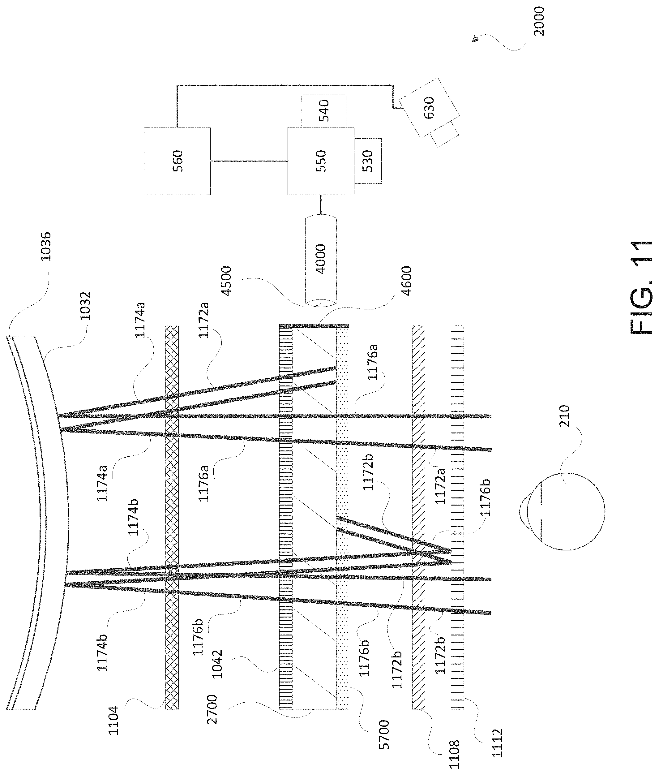 Patent US11774823 Figure 15 – Display system with variable power reflector
