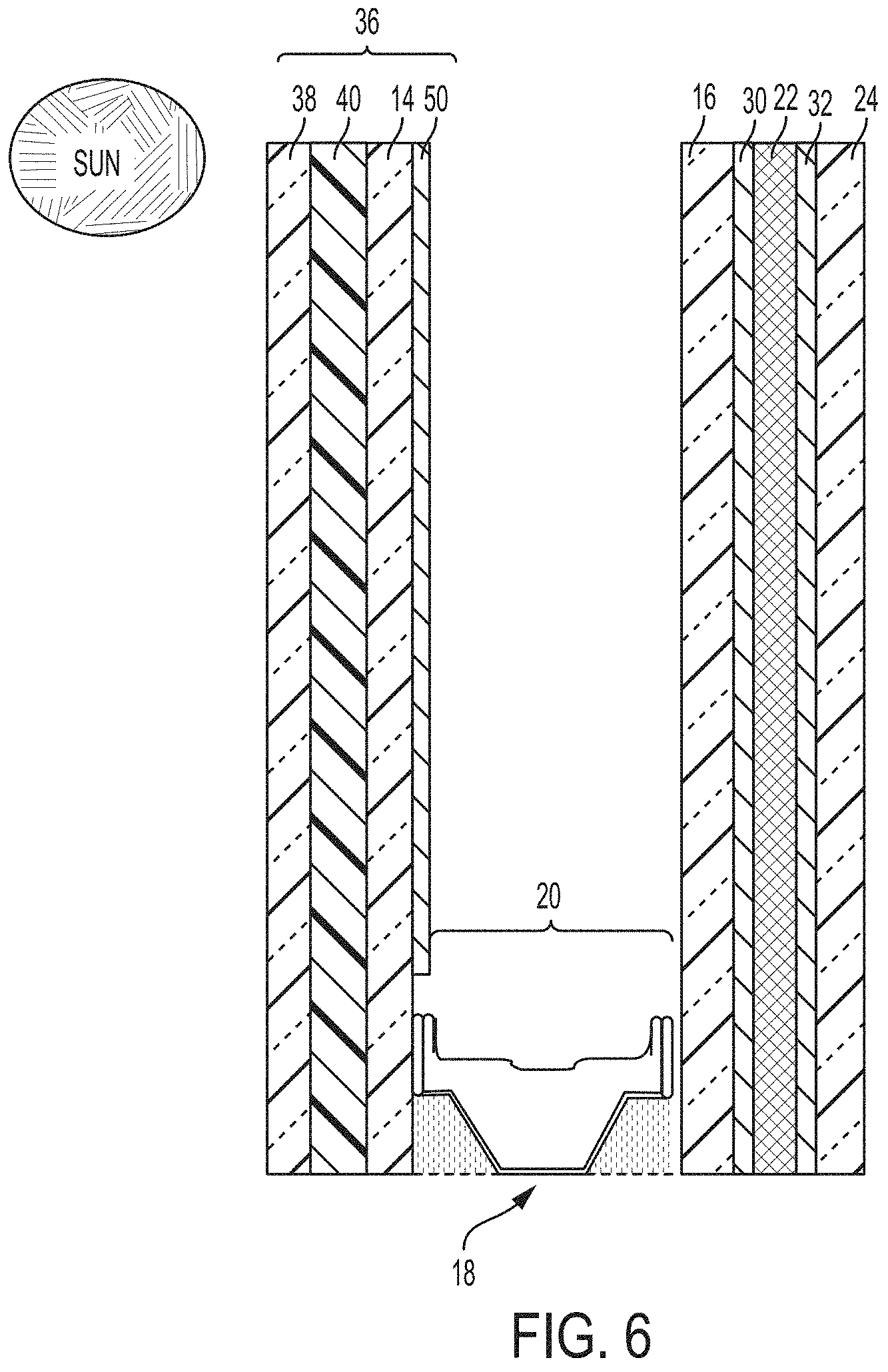 Patent US11774825 Figure 6 – High performance privacy glazing structures