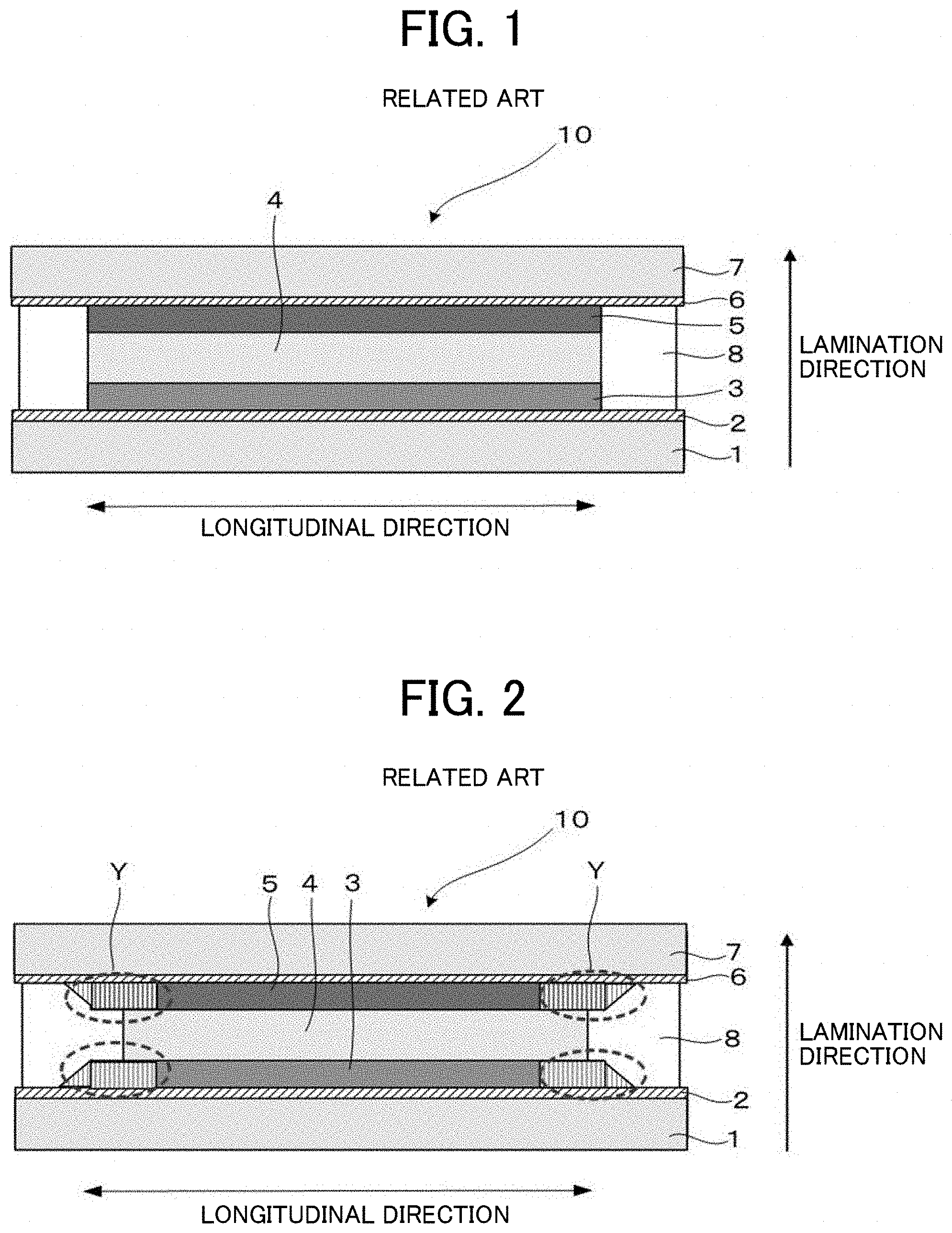 Patent US11774826 Figure 1 – Electrochromic element and electrochromic light control device