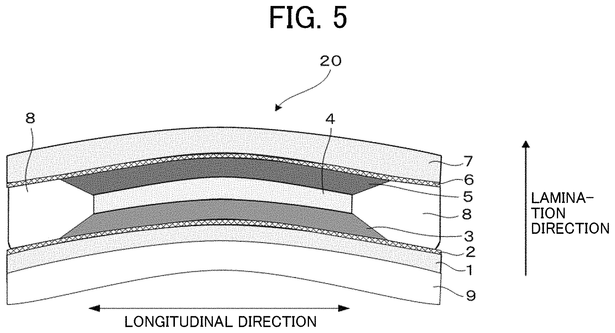 Patent US11774826 Figure 3 – Electrochromic element and electrochromic light control device