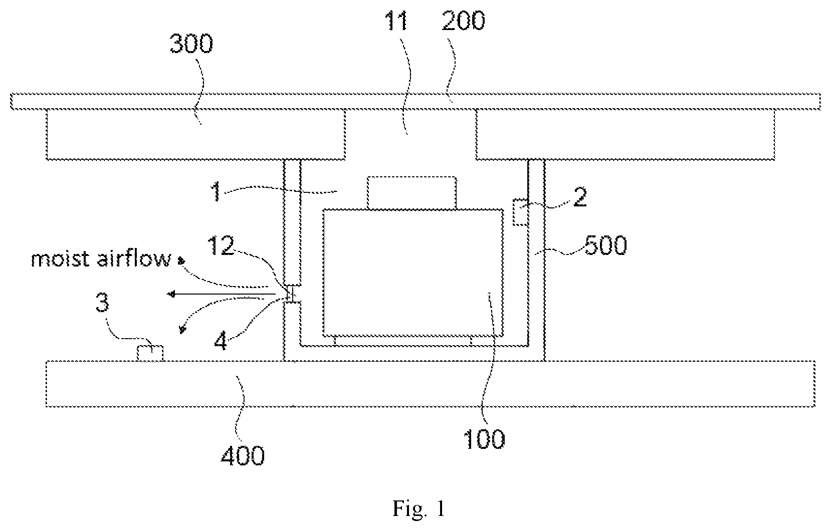Patent US11774829 — Electronic device and control method therefor — Figure 1