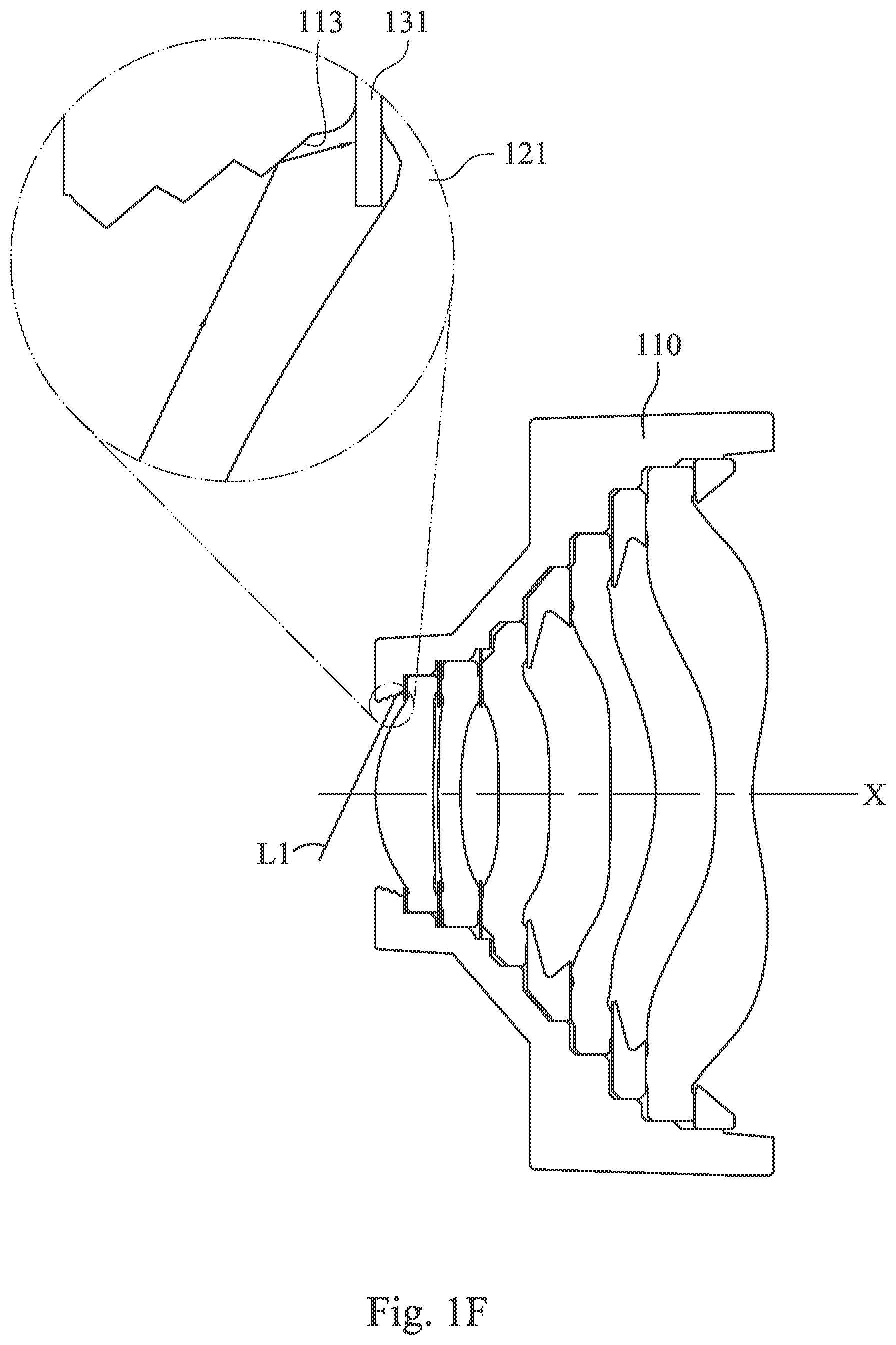 Patent US11774830 Figure 6 – Plastic lens barrel, imaging lens module and electronic device