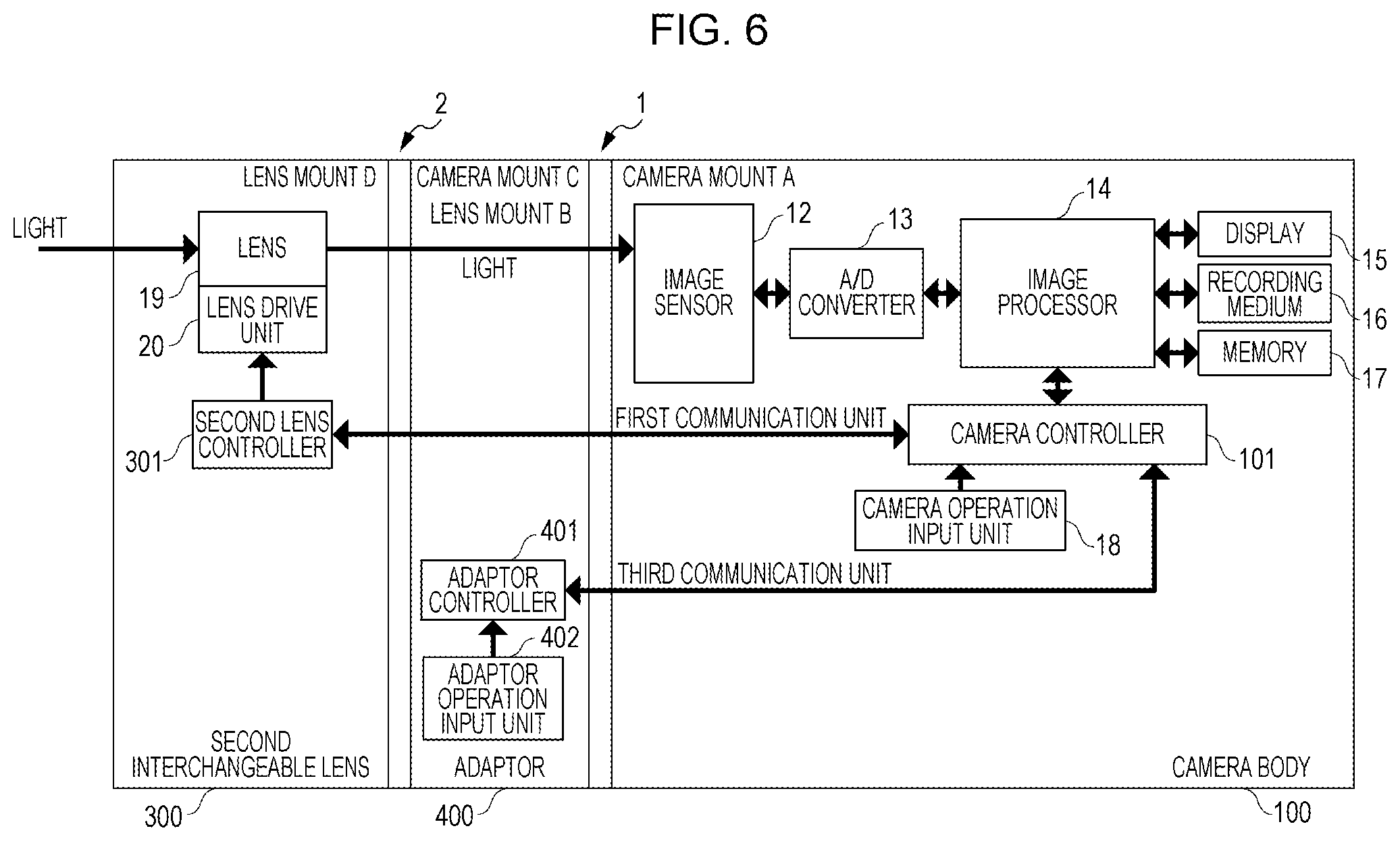 Patent US11774831 Figure 6 – Image capturing apparatus and accessories