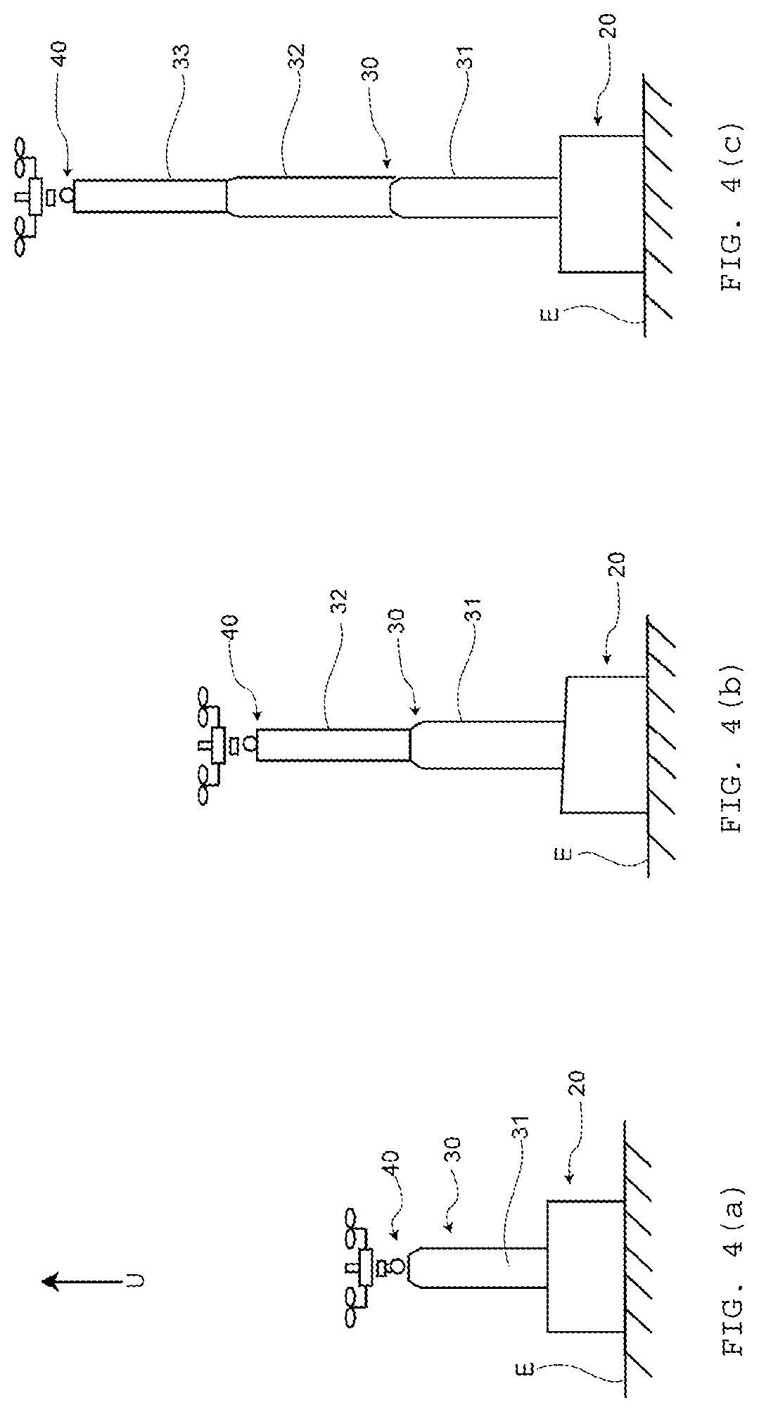 Patent US11774832 Figure 4 – High-place observation device including an extendable rod-shaped body and a detachable rotorcraft