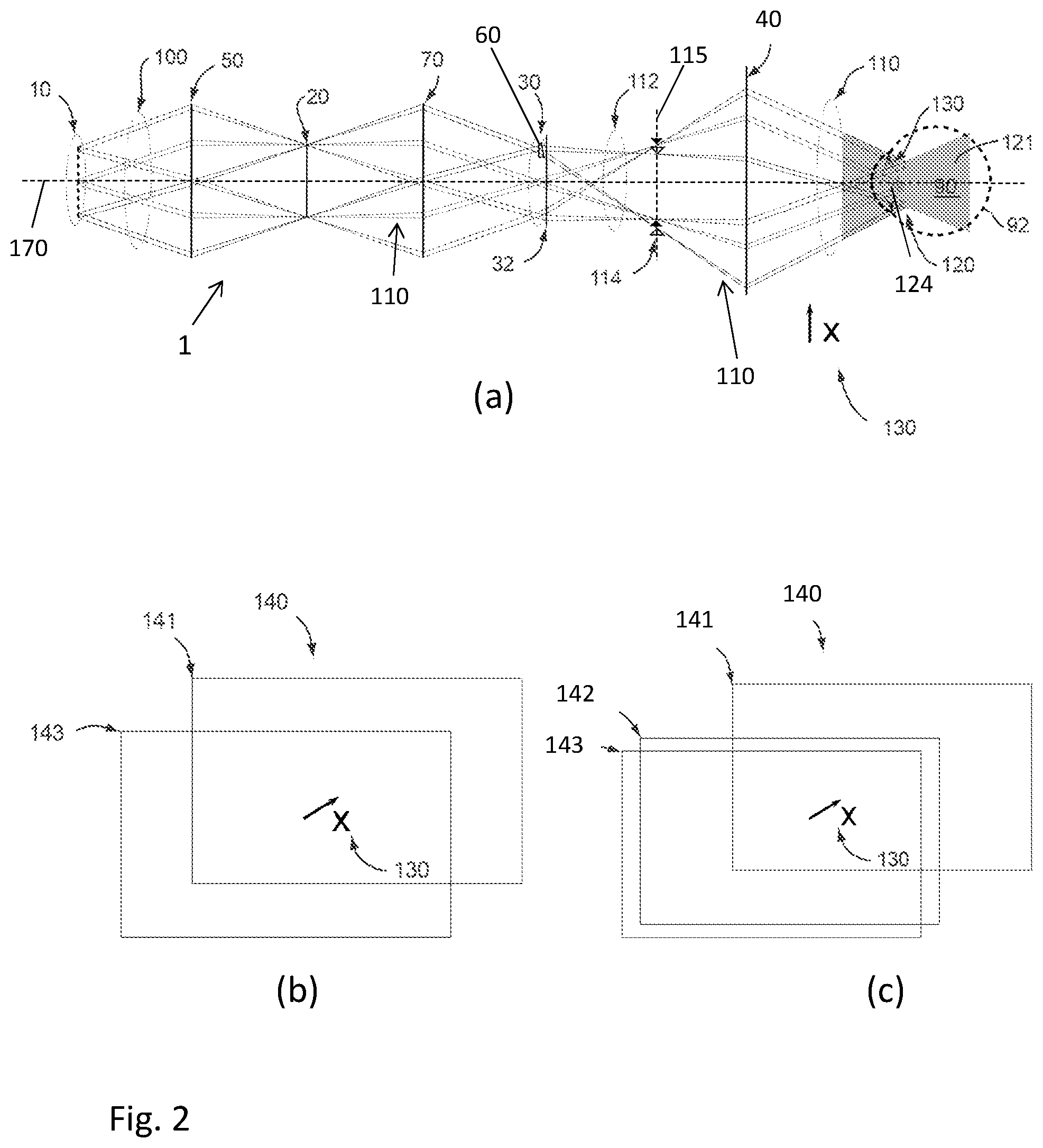 Patent US11774835 Figure 2 – Light-field virtual and mixed reality system having foveated projection