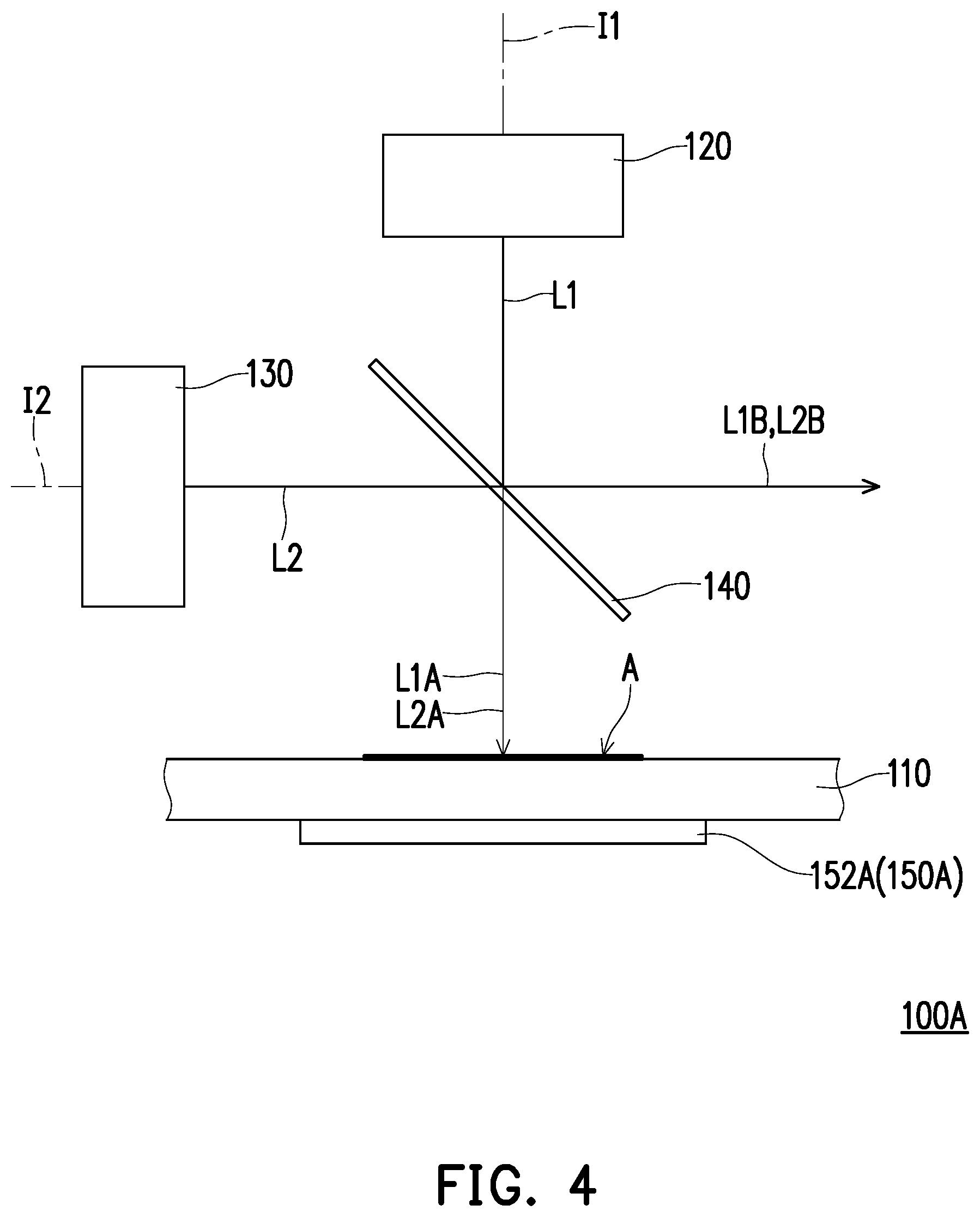 Patent US11774836 Figure 4 – Illumination system and projection device