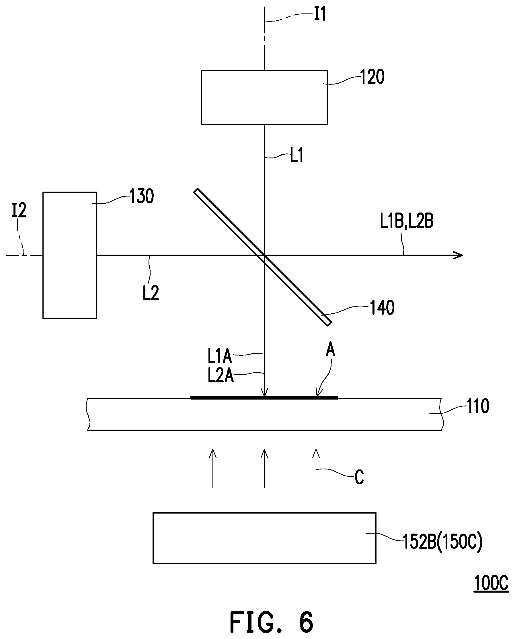 Patent US11774836 Figure 6 – Illumination system and projection device