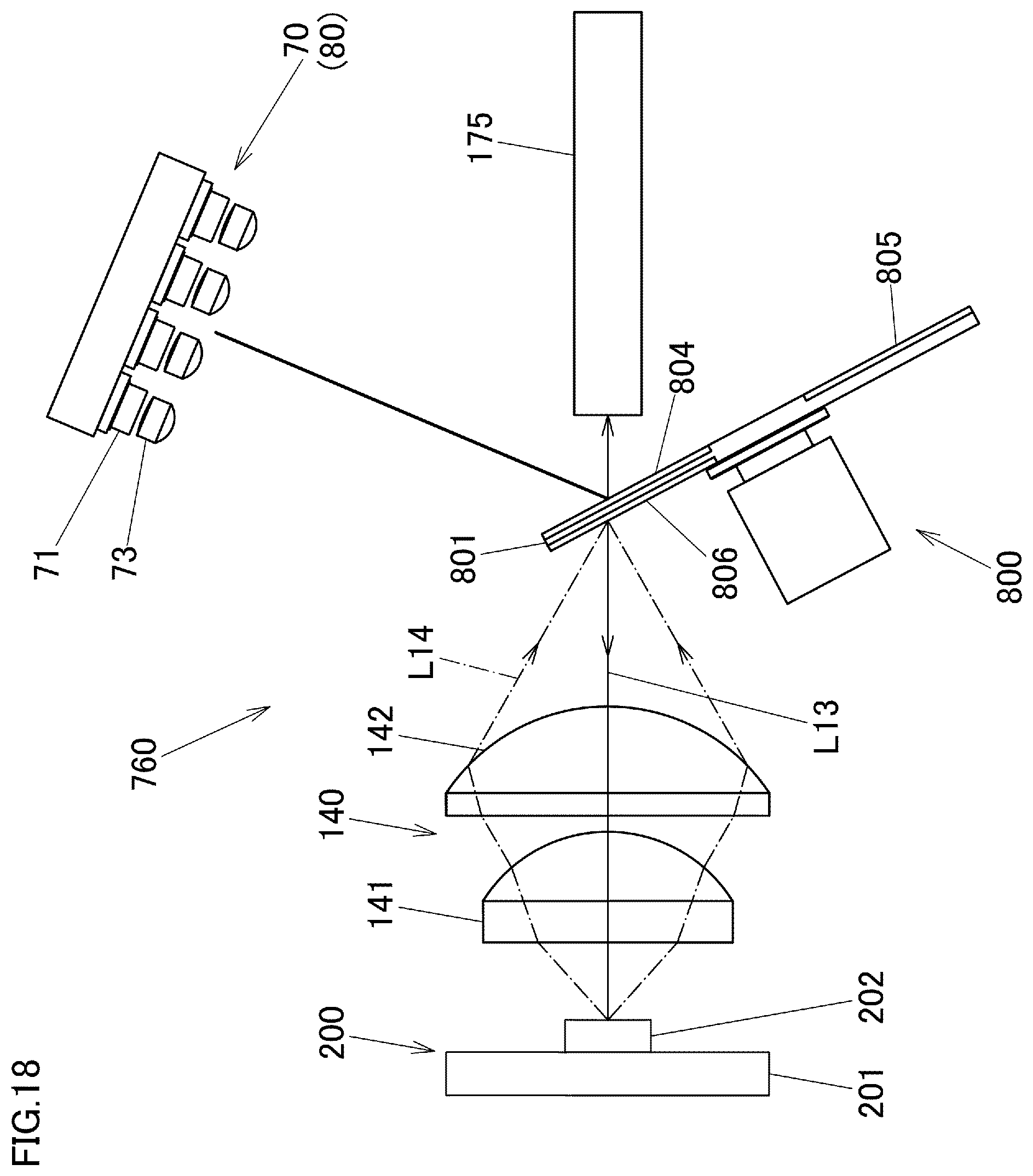 Patent US11774839 Figure 18 – Light source apparatus and projector