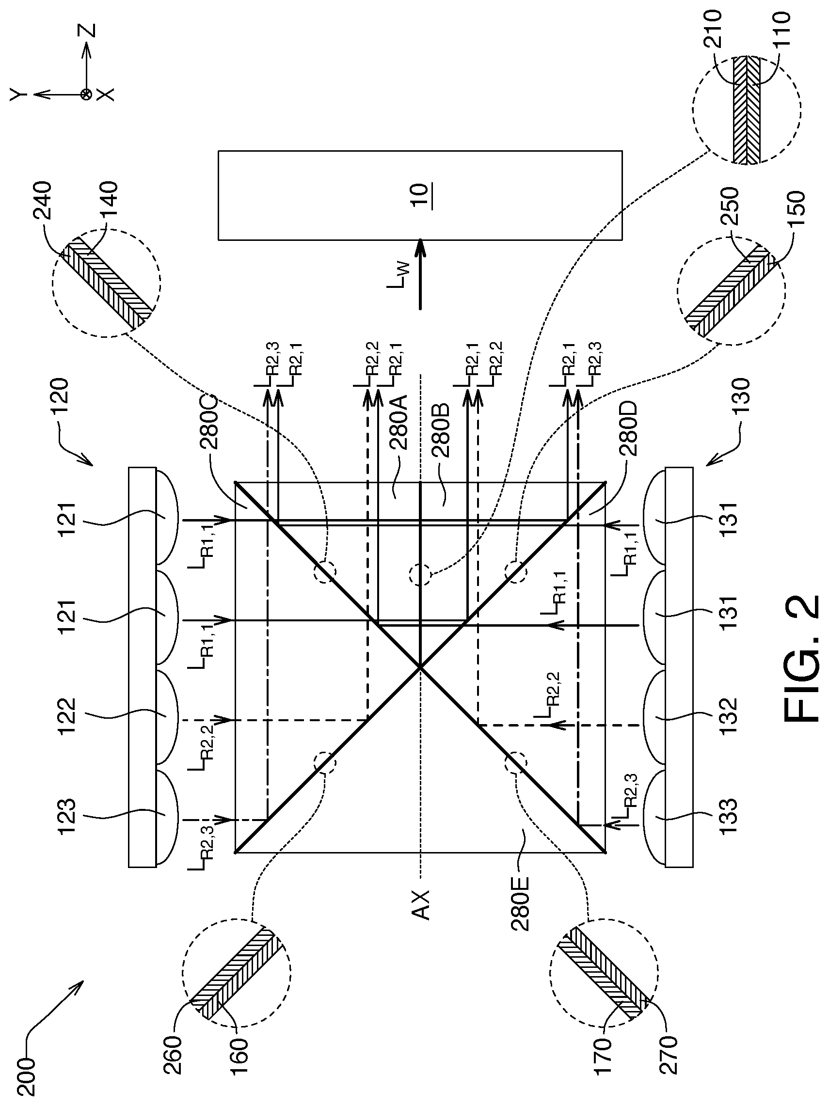 Patent US11774840 Figure 2 – Light source module