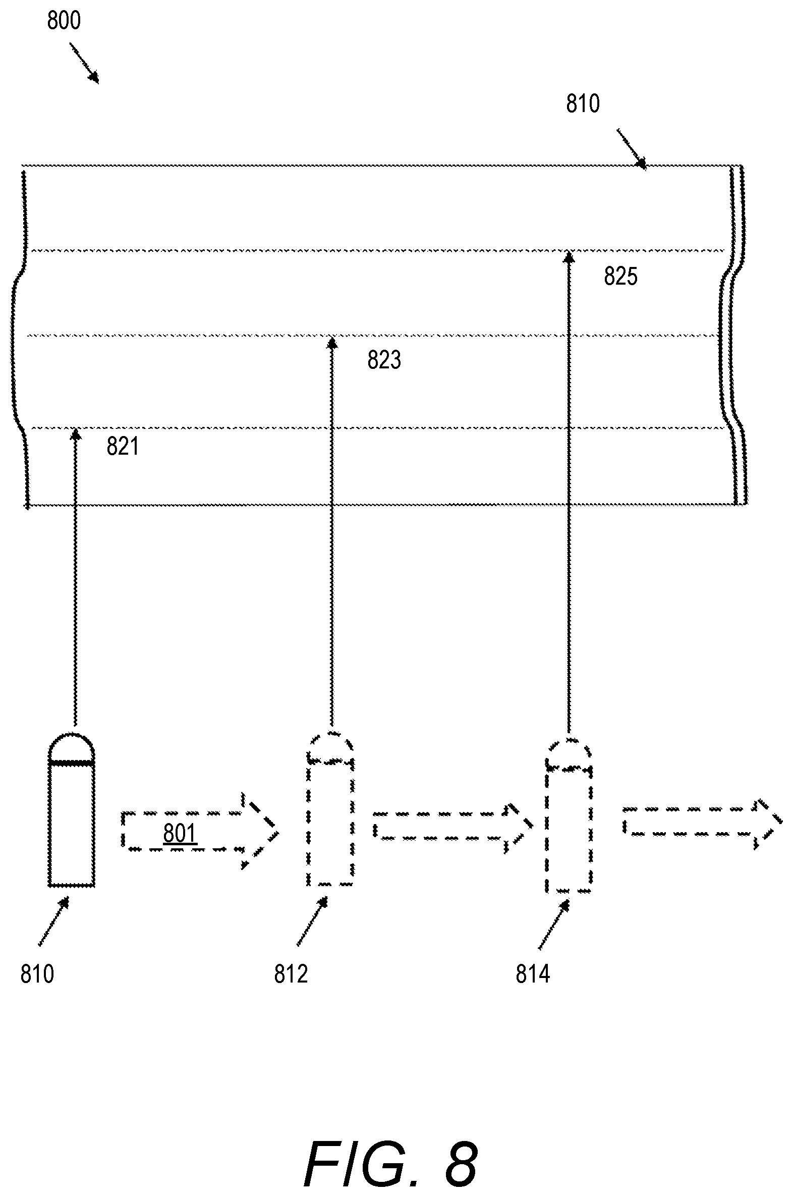 Patent US11774842 Figure 8 – Systems and methods for image capture and shelf content detection