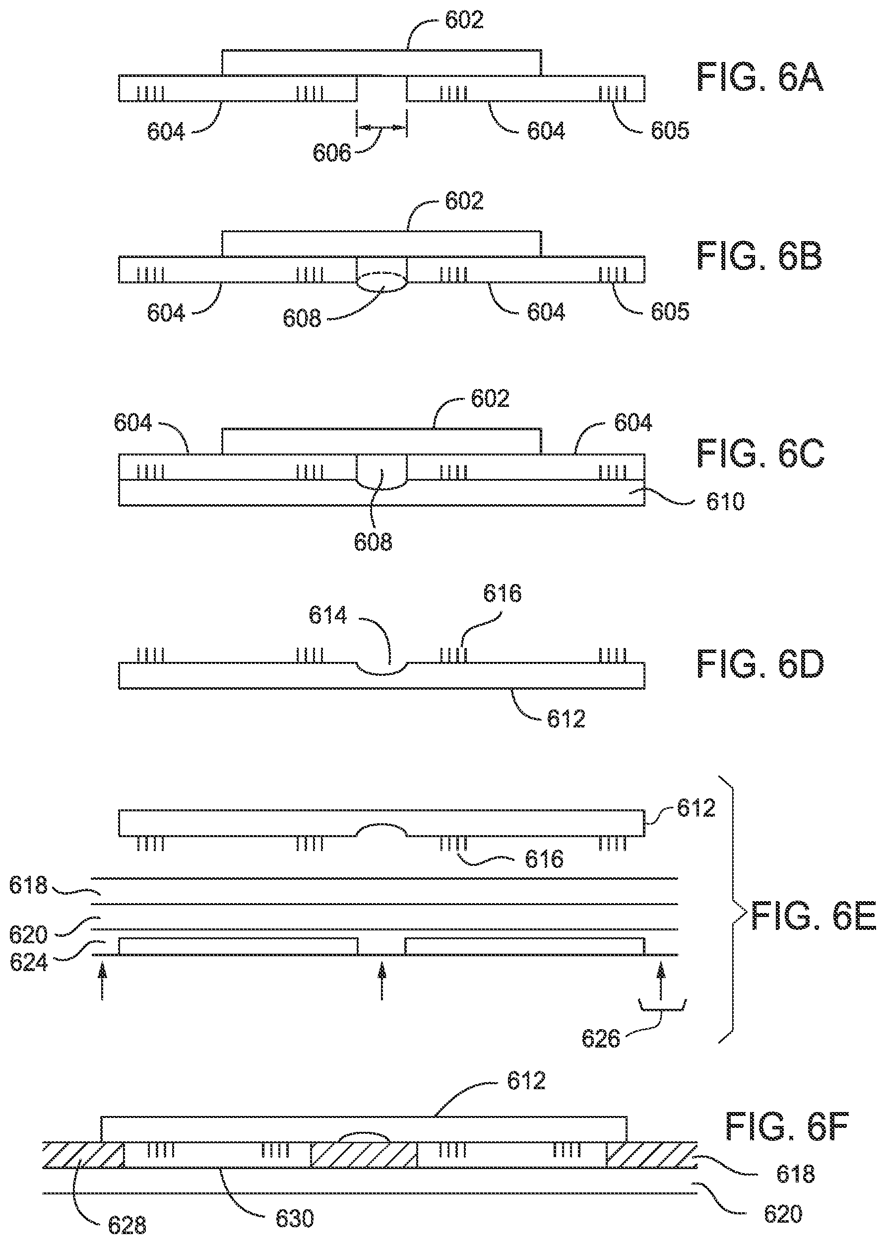 Patent US11774851 Figure 6 – Methods and apparatus for creating a large area imprint without a seam