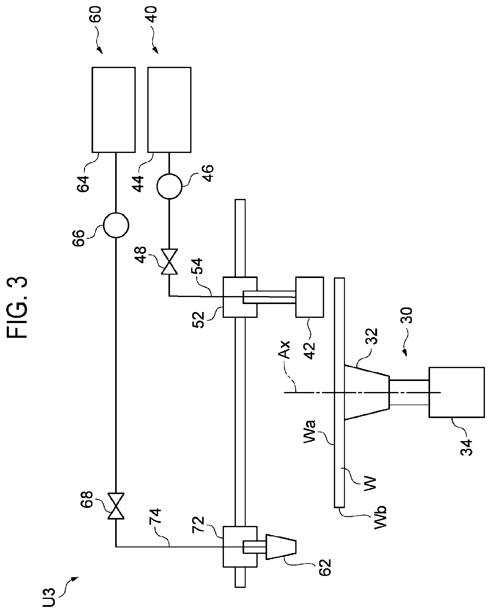 Patent US11774854 Figure 3 – Substrate processing method, storage medium, and substrate processing apparatus