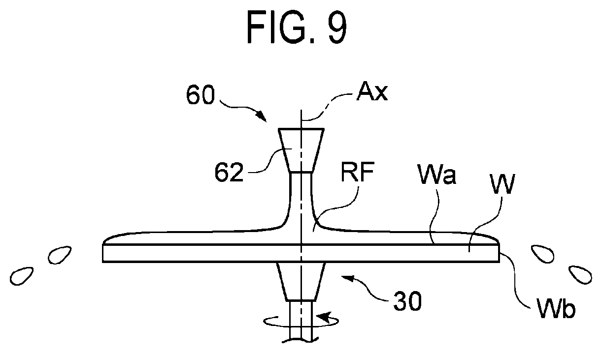 Patent US11774854 Figure 9 – Substrate processing method, storage medium, and substrate processing apparatus