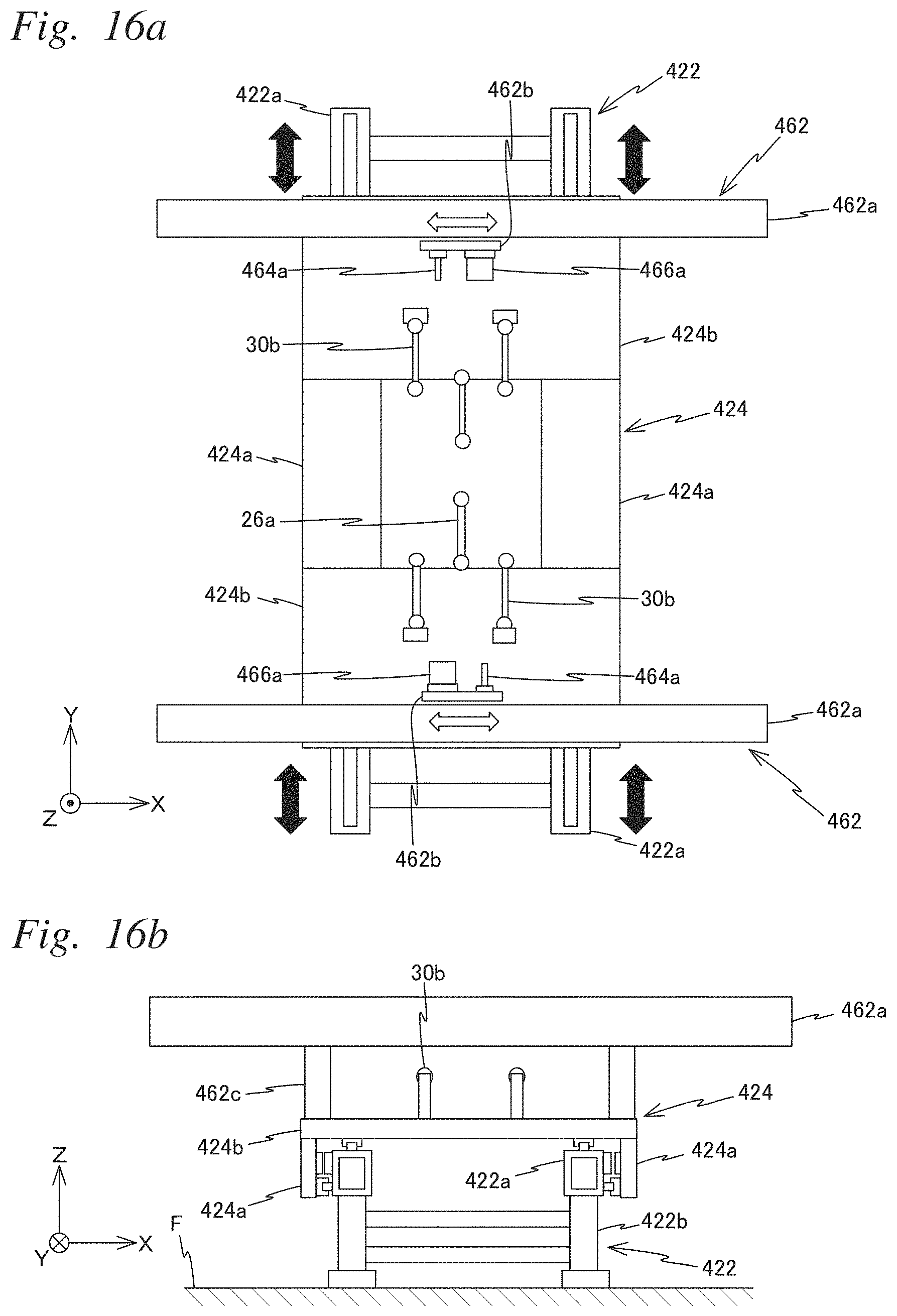Patent US11774864 Figure 16 – Carrier device, exposure apparatus, exposure method, manufacturing method of flat-panel display, device manufacturing method, and carrying method