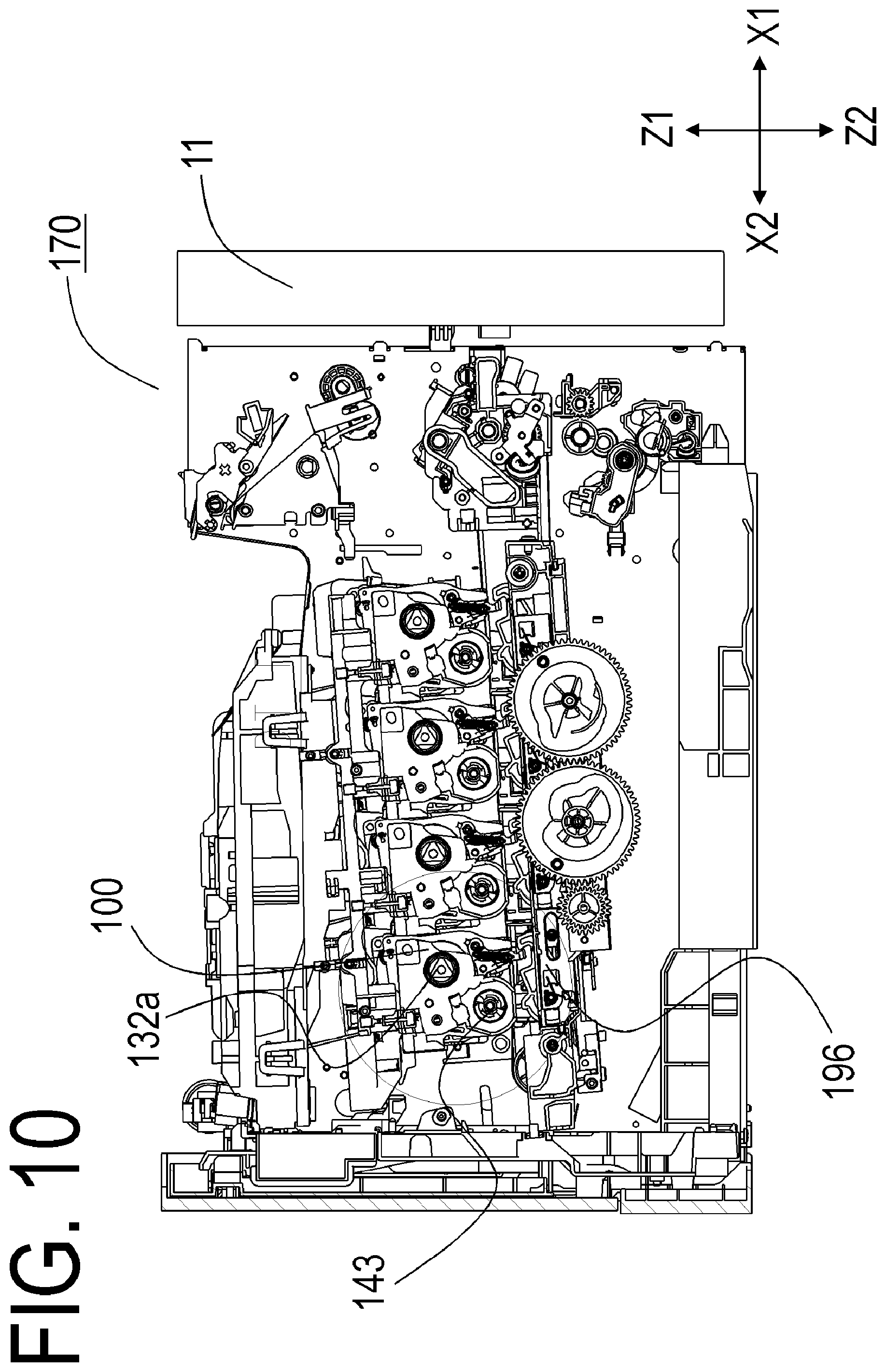Patent US11774876 Figure 10 – Developing unit