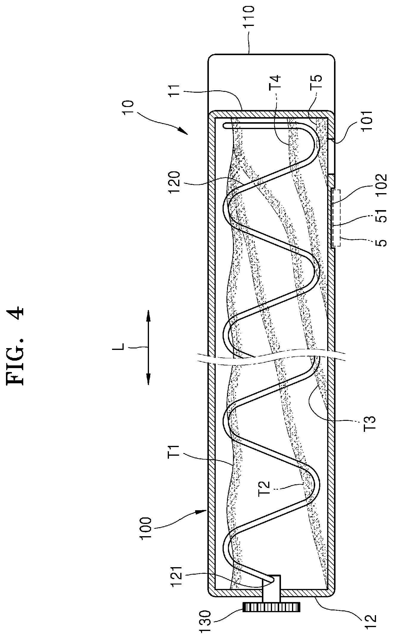 Patent US11774877 Figure 4 – Developer cartridge including structure for detecting developer end