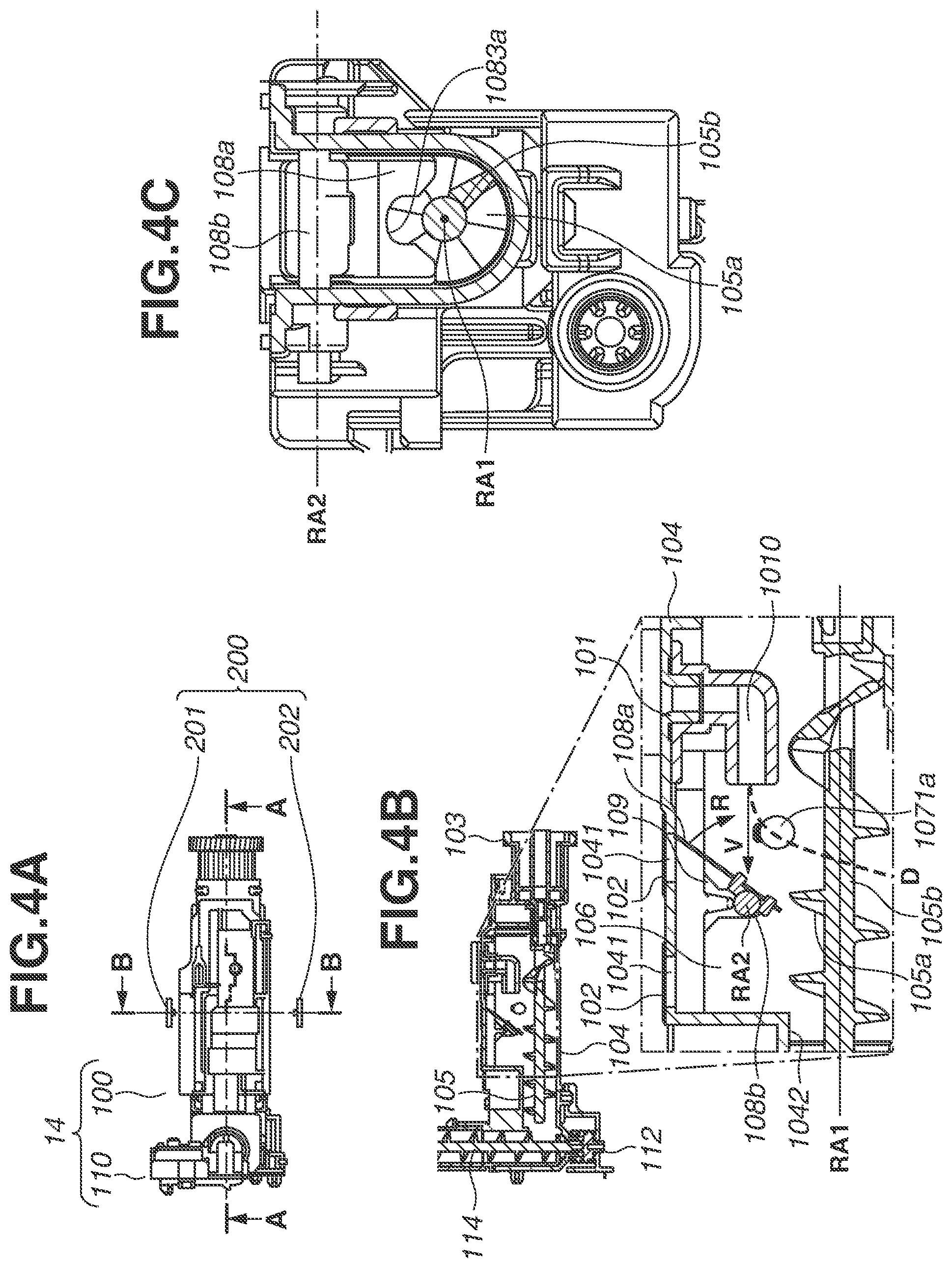 Patent US11774879 Figure 4 – Toner conveying apparatus having a light transmission portion