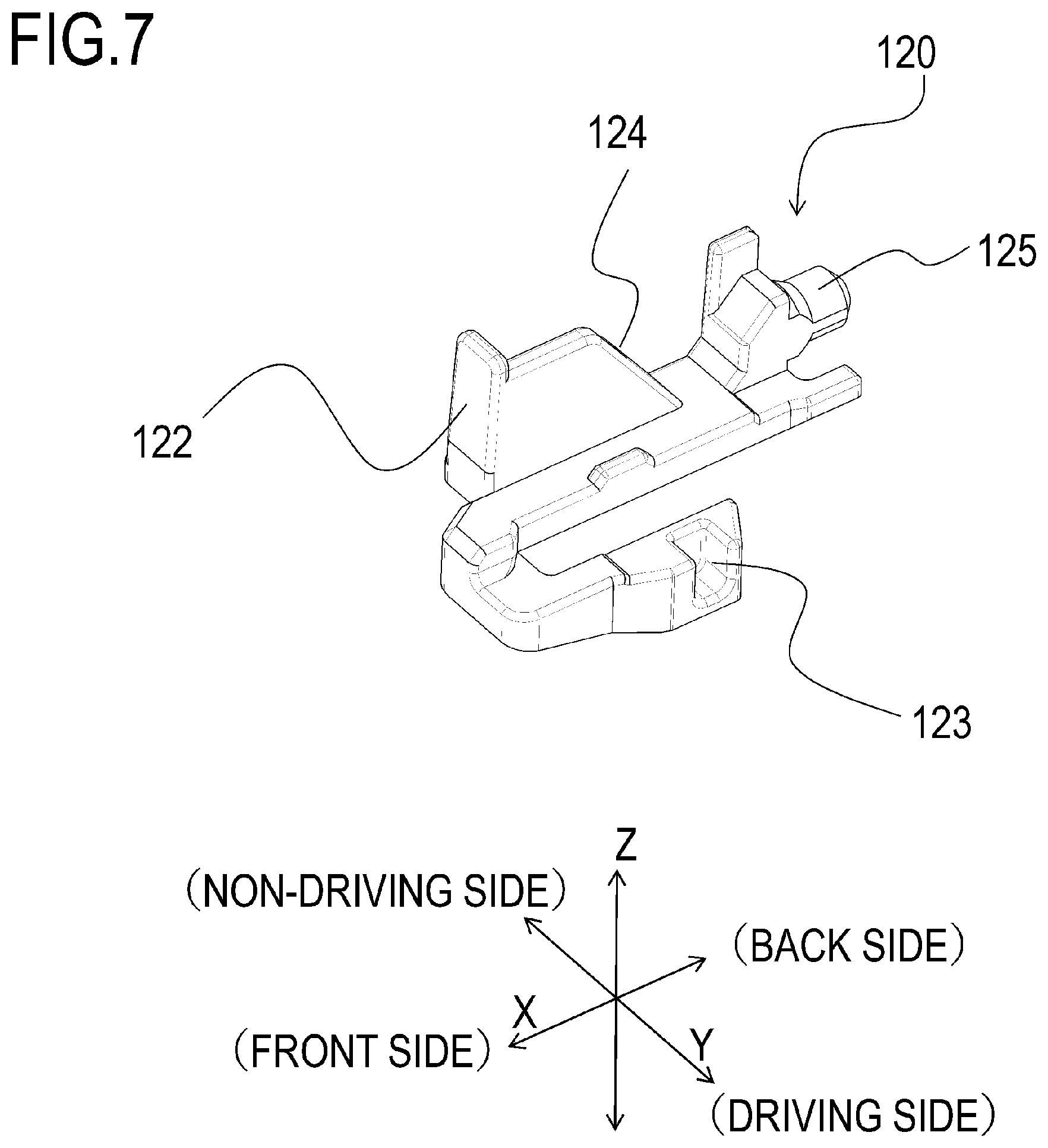 Patent US11774880 Figure 7 – Image forming apparatus