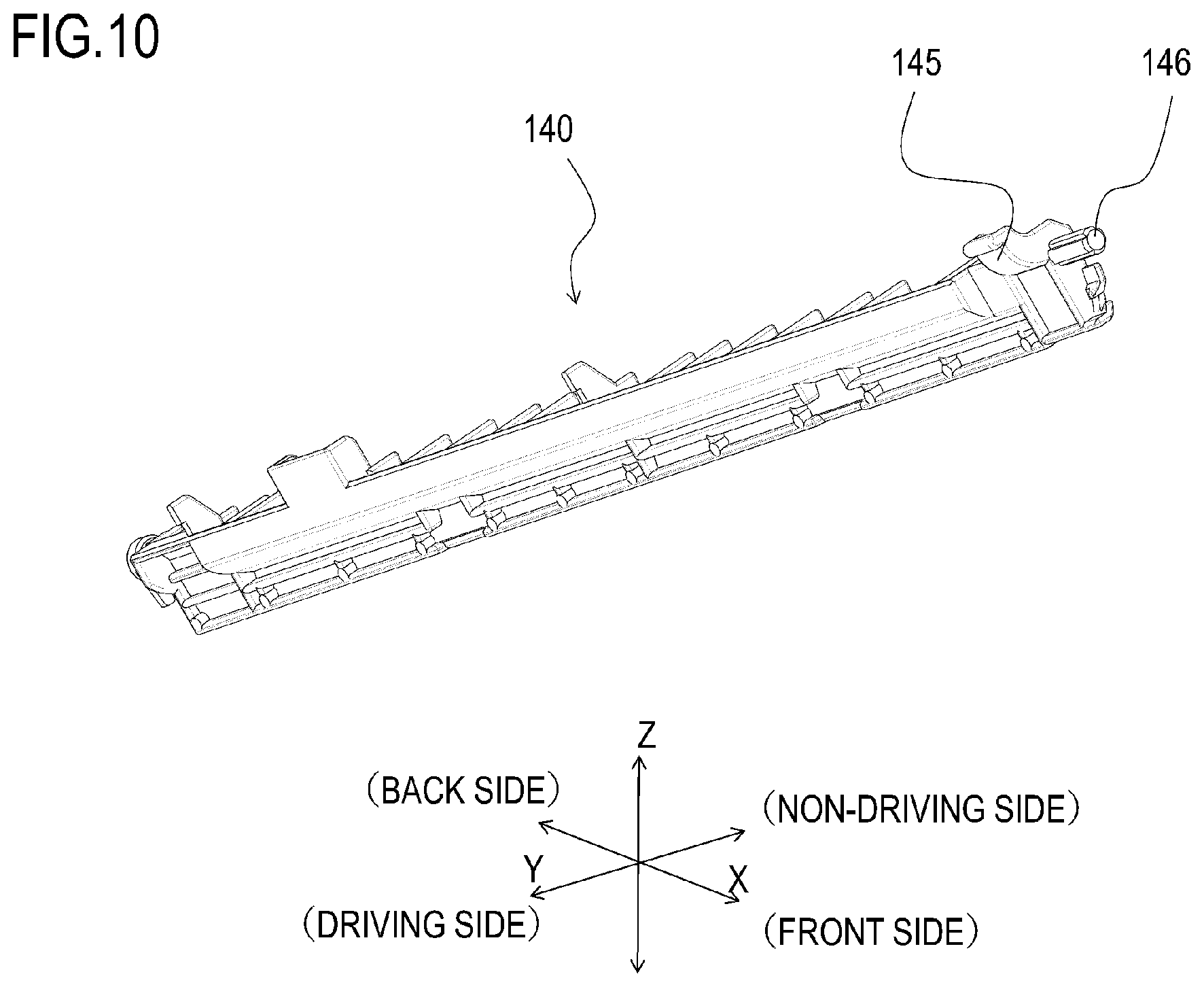 Patent US11774880 Figure 10 – Image forming apparatus