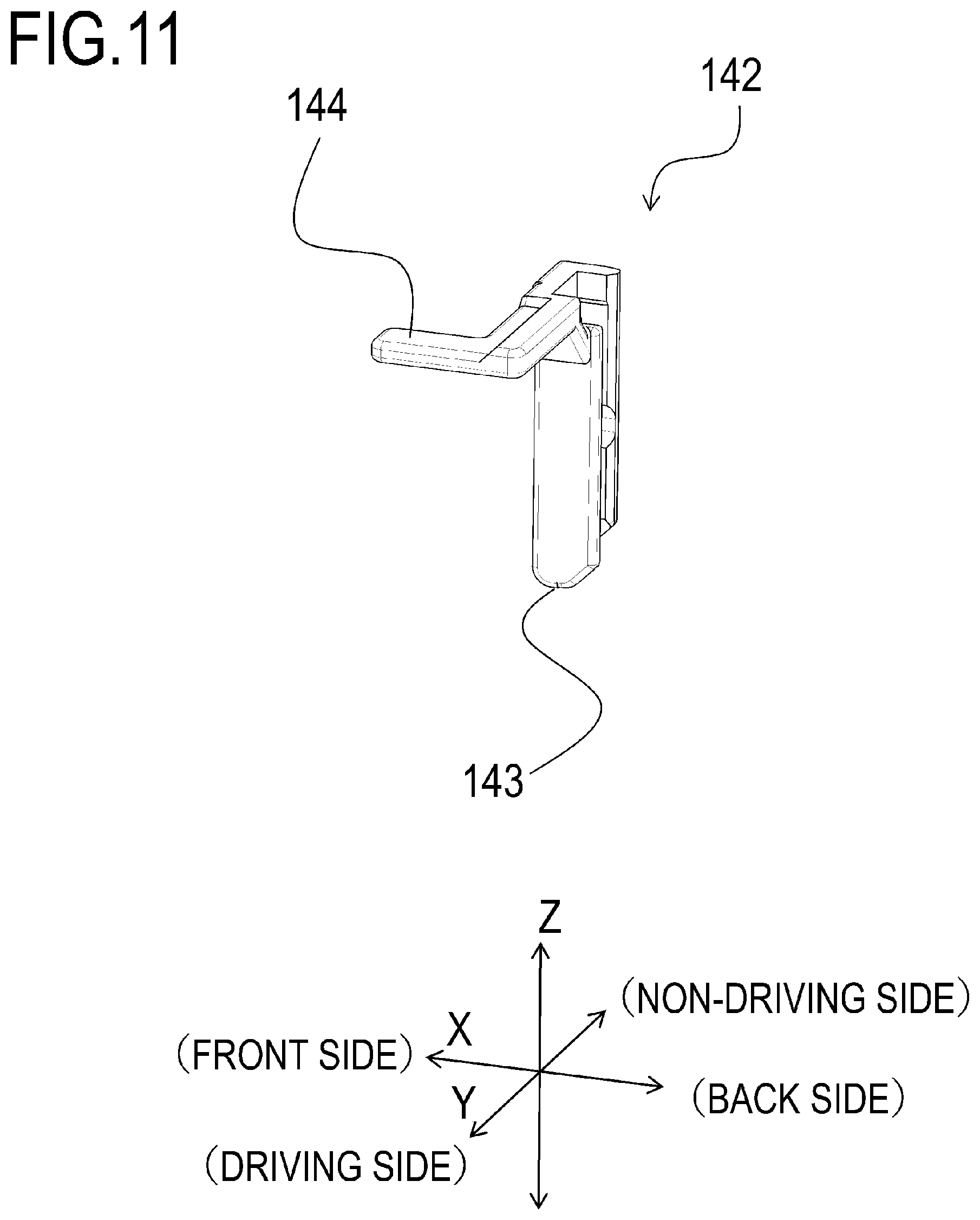 Patent US11774880 Figure 11 – Image forming apparatus