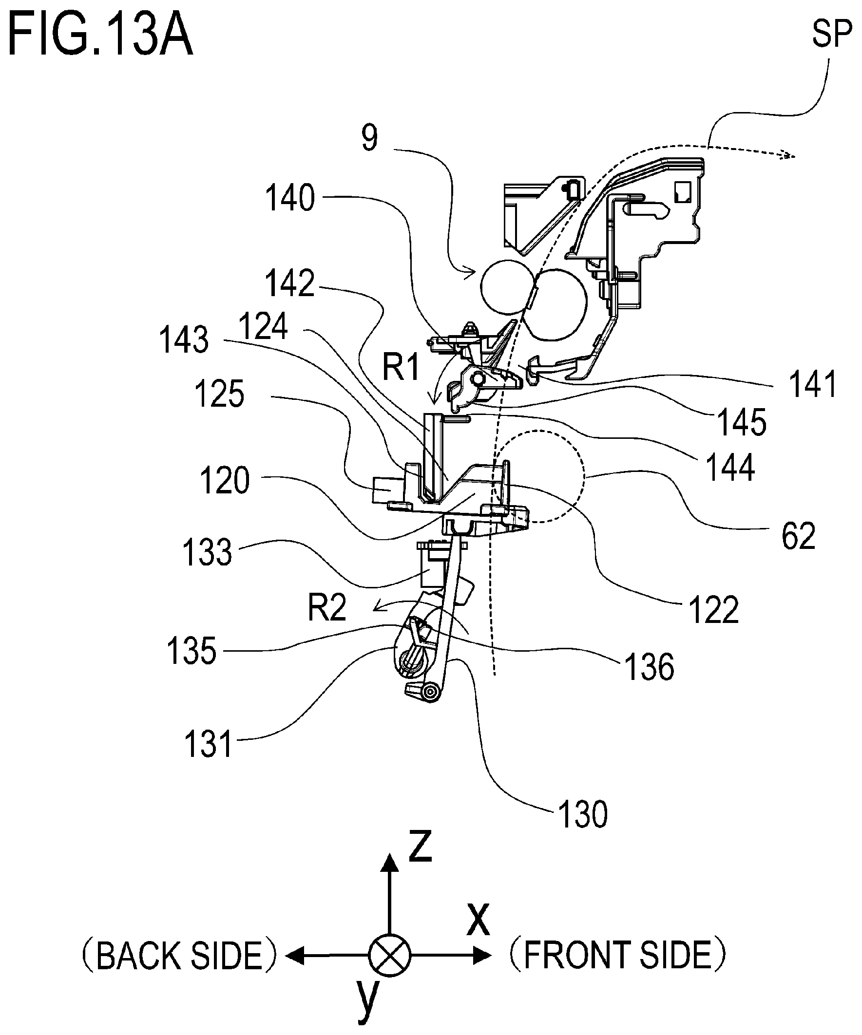 Patent US11774880 Figure 13 – Image forming apparatus