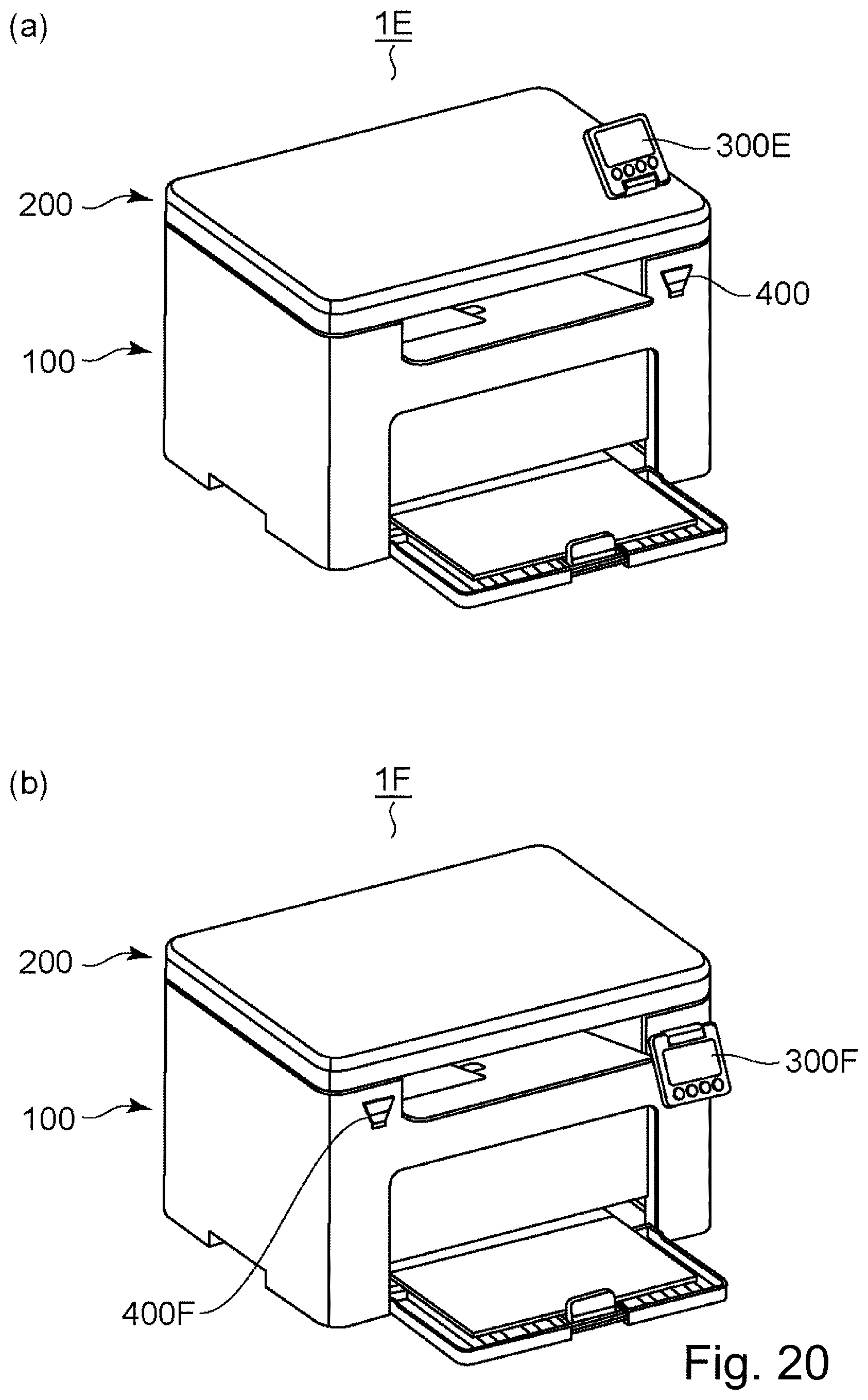 Patent US11774881 Figure 20 – Toner container having a base portion with a discharge opening and a hole