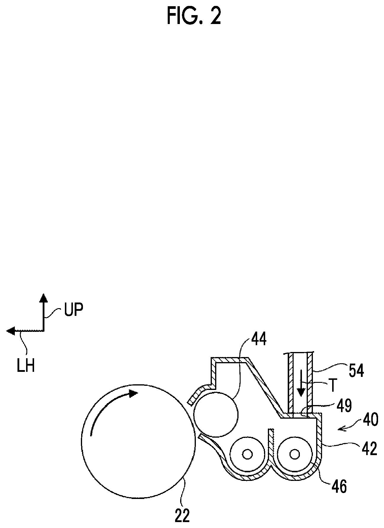 Patent US11774882 Figure 2 – Connection structure and image forming apparatus