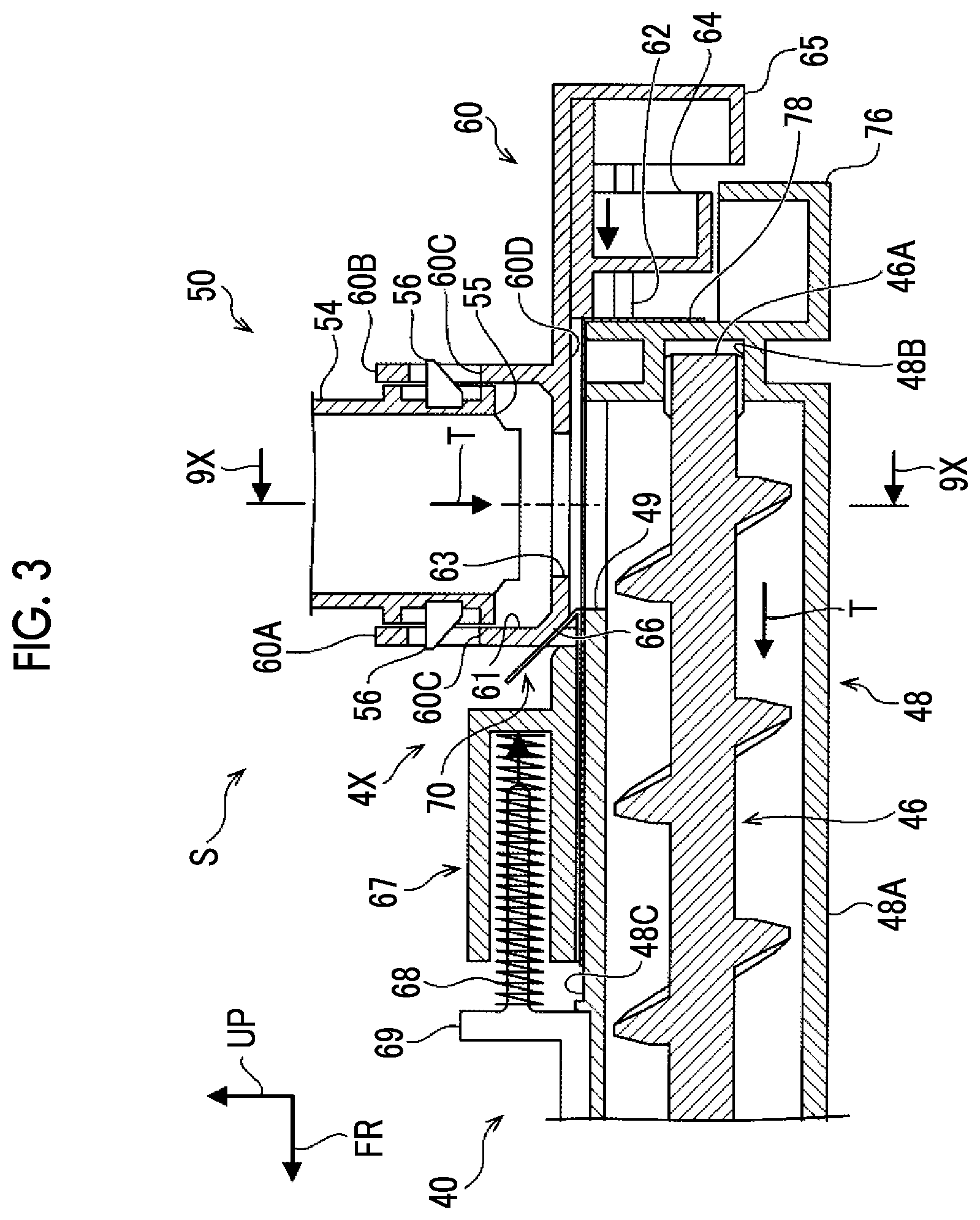 Patent US11774882 Figure 3 – Connection structure and image forming apparatus