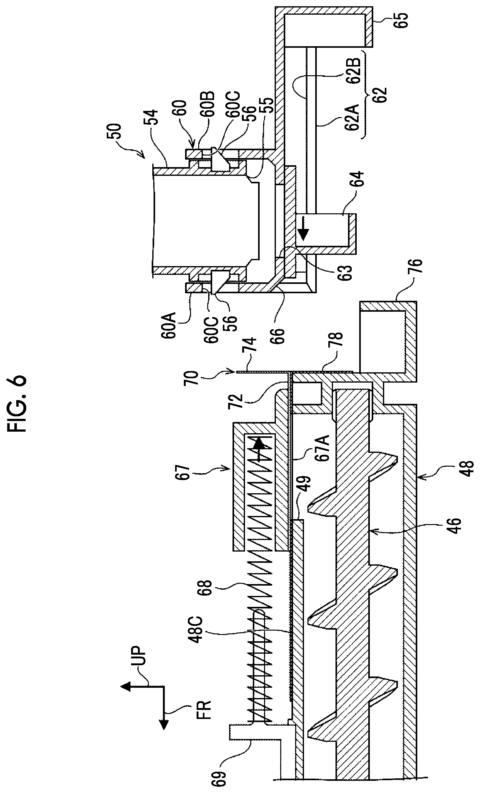 Patent US11774882 Figure 6 – Connection structure and image forming apparatus
