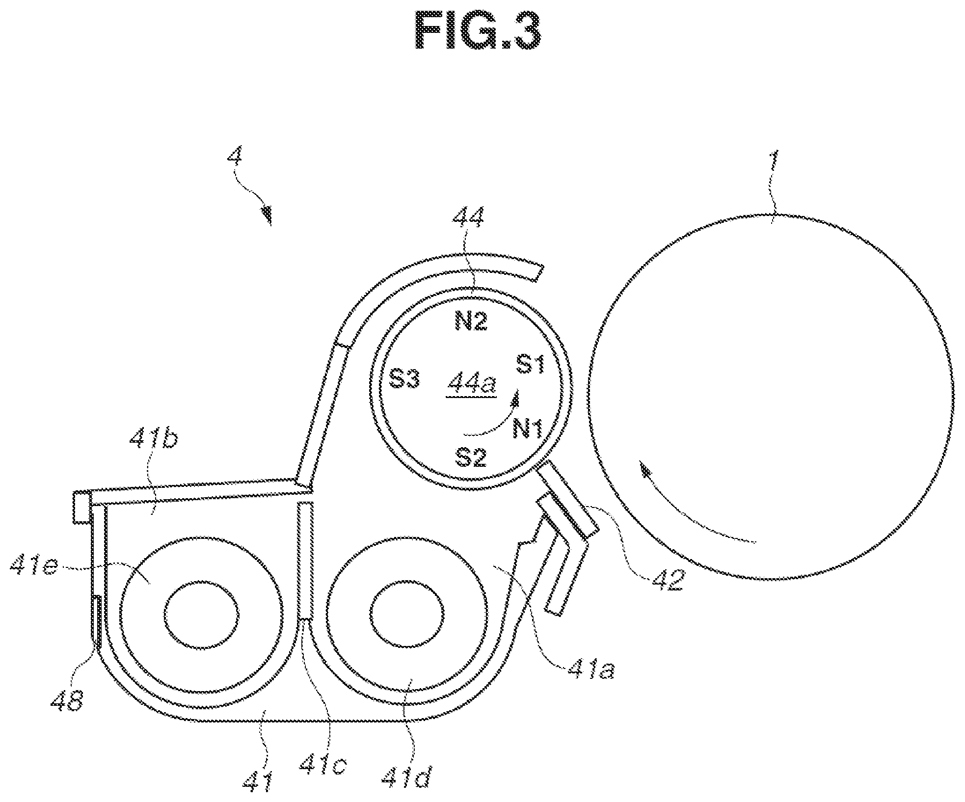 Patent US11774883 Figure 3 – Image forming apparatus that executes a mode for driving each of conveyance member and developer carrying member without executing image forming operation