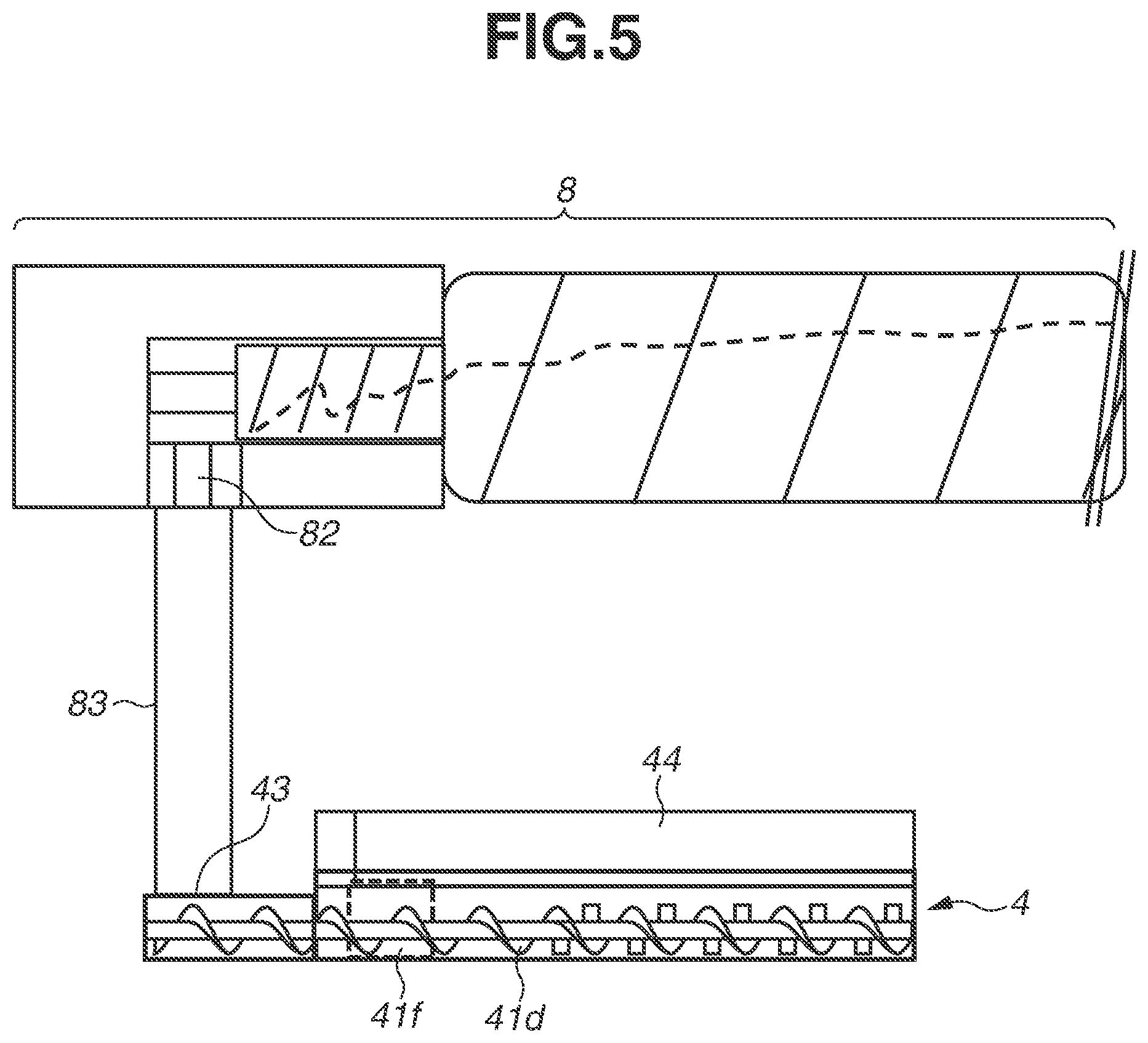 Patent US11774883 Figure 5 – Image forming apparatus that executes a mode for driving each of conveyance member and developer carrying member without executing image forming operation