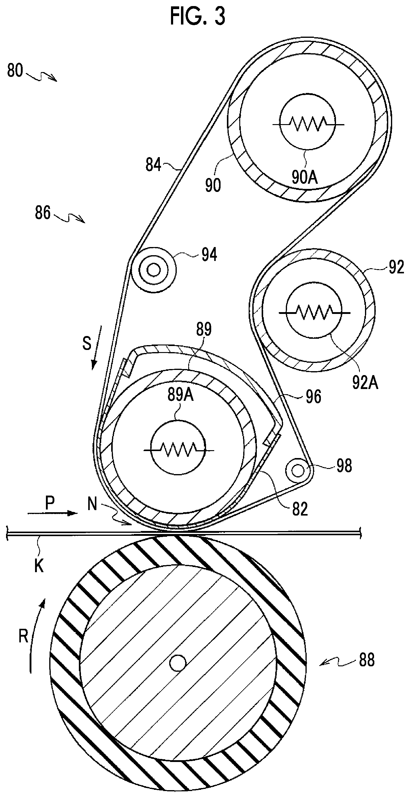 Patent US11774885 Figure 3 – Polymer material molded product, fixing member, method for producing fixing member, fixing device, and image forming apparatus