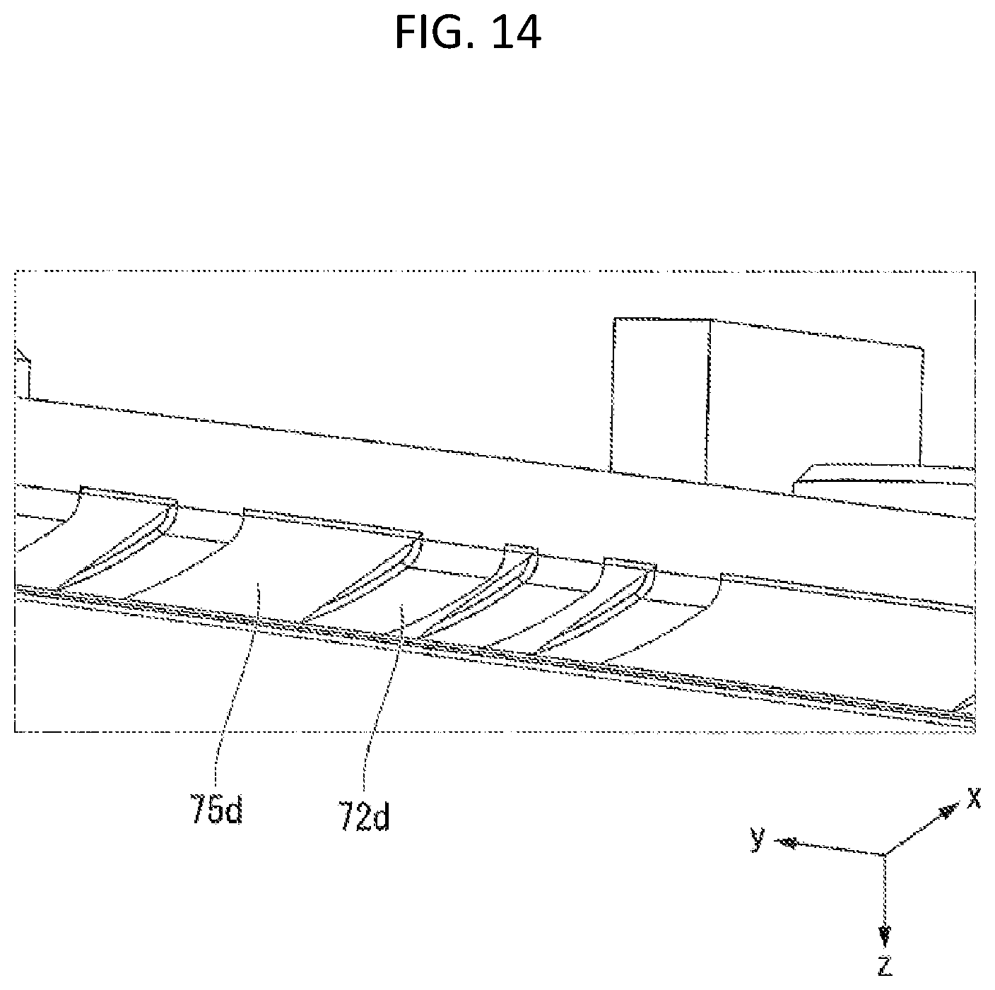 Patent US11774886 Figure 14 – Heating unit with support member and image processing apparatus incorporating a heating unit