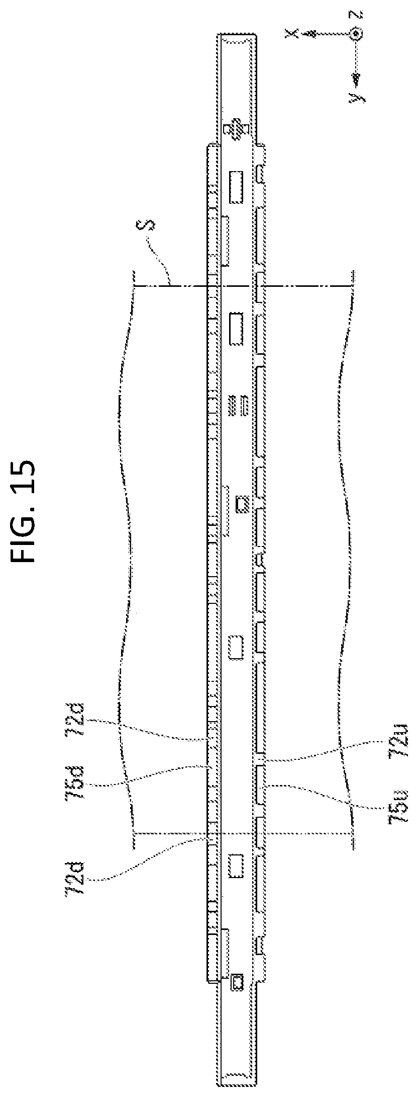 Patent US11774886 Figure 15 – Heating unit with support member and image processing apparatus incorporating a heating unit