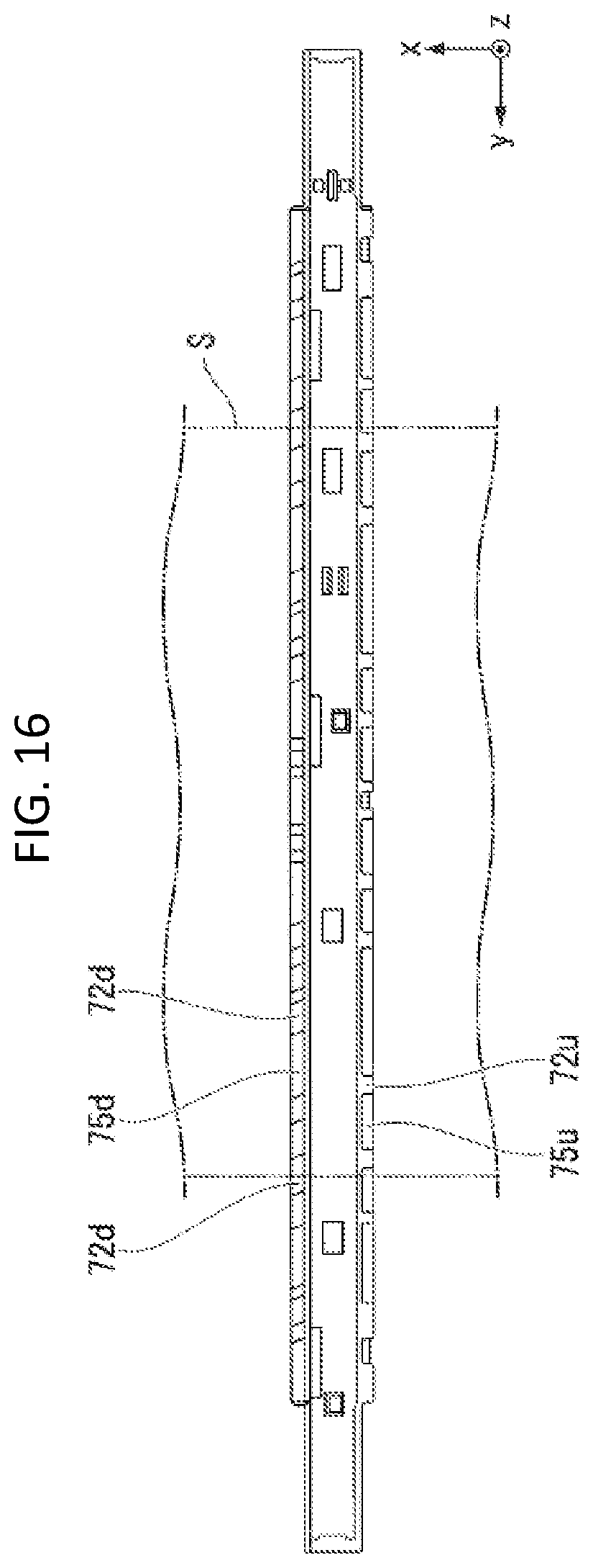 Patent US11774886 Figure 16 – Heating unit with support member and image processing apparatus incorporating a heating unit