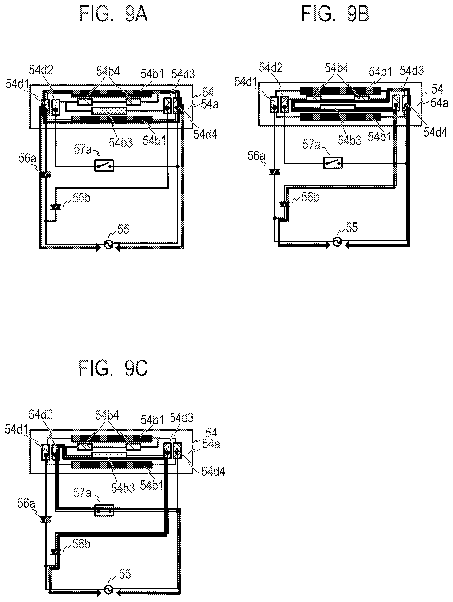 Patent US11774888 Figure 9 – Heating apparatus including a plurality of heat generation members, fixing apparatus, and image forming apparatus