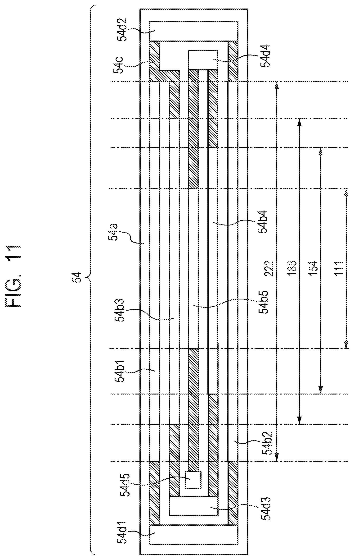 Patent US11774891 Figure 11 – Heater including a plurality of heat generation members, fixing apparatus, and image forming apparatus