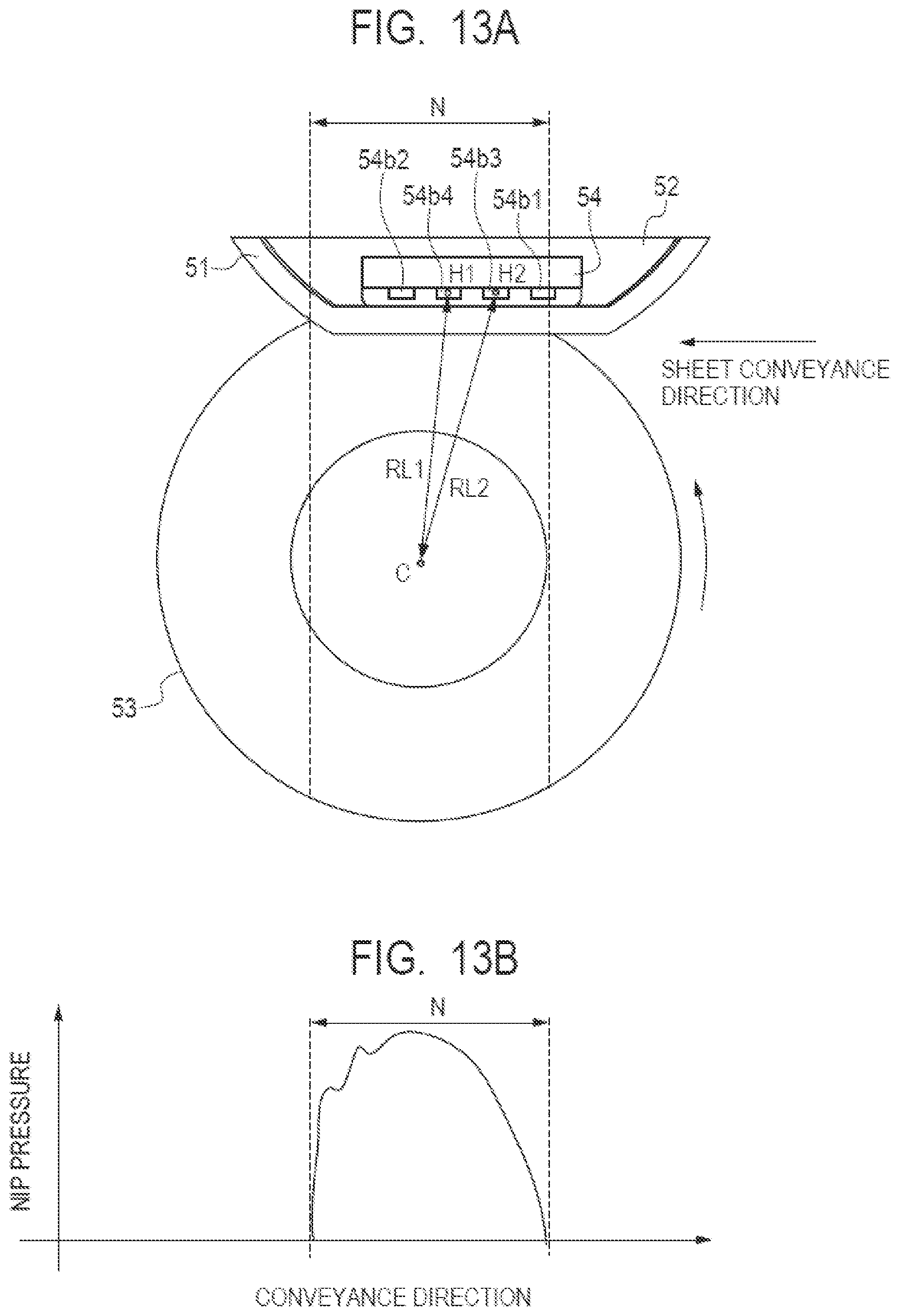 Patent US11774891 Figure 13 – Heater including a plurality of heat generation members, fixing apparatus, and image forming apparatus
