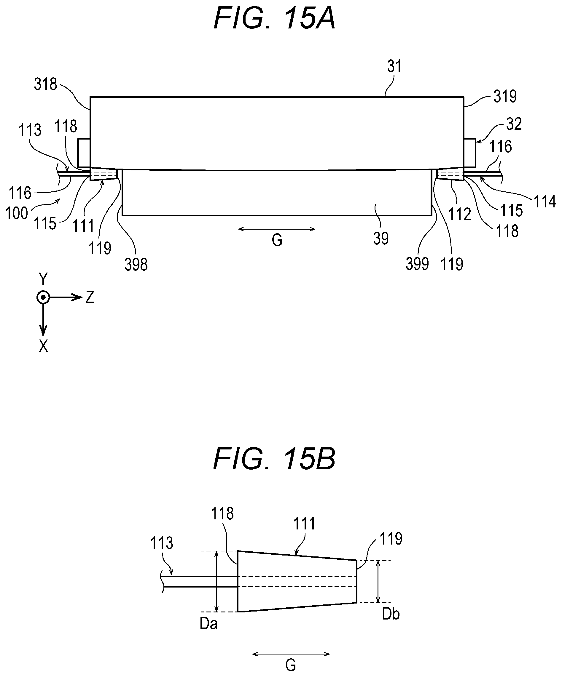 Patent US11774892 Figure 11 – Fixing apparatus containing non-rotary pad and pressure application part, and image forming apparatus containing same
