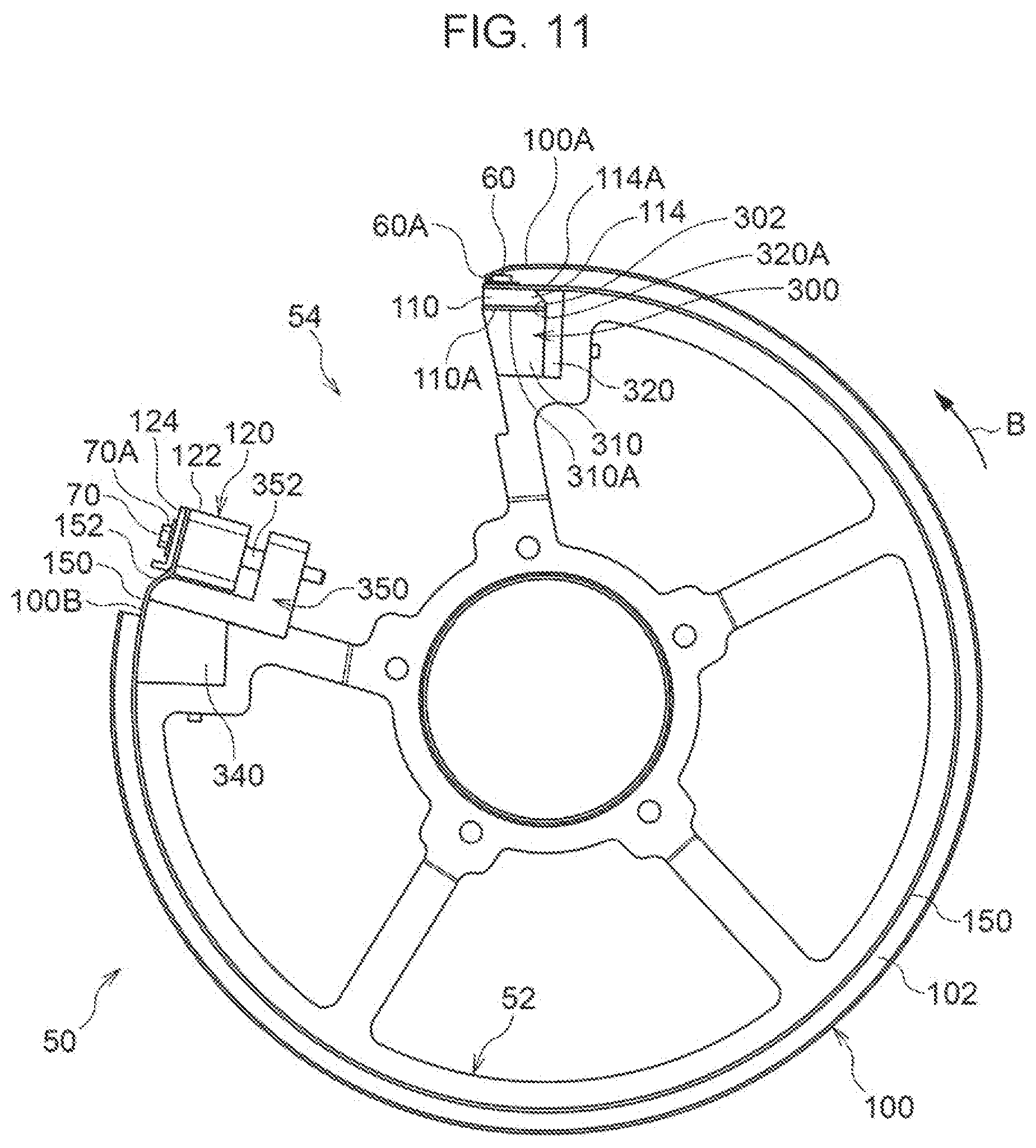 Patent US11774896 Figure 11 – Method for attaching sheet member to cylinder body and sheet member package