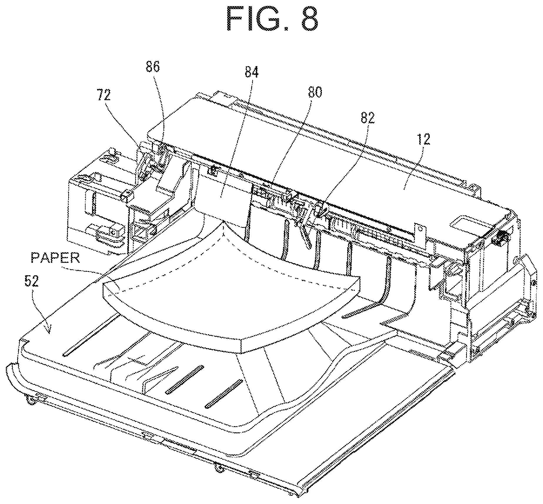 Patent US11774897 Figure 8 – Image forming apparatus