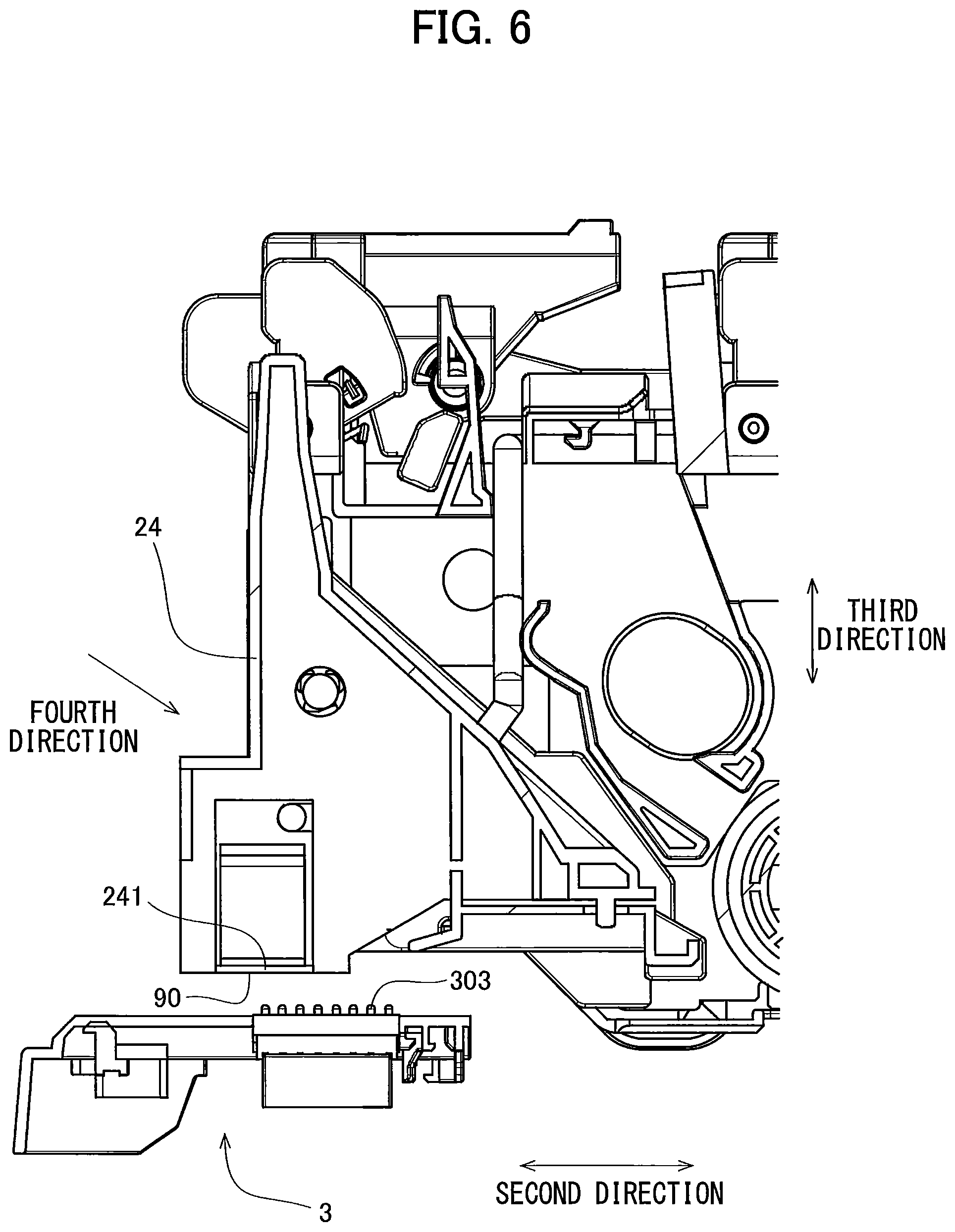 Patent US11774902 Figure 6 – Drum unit having electrical contact surface positioned at outer surface of frame and image forming apparatus provided with the same