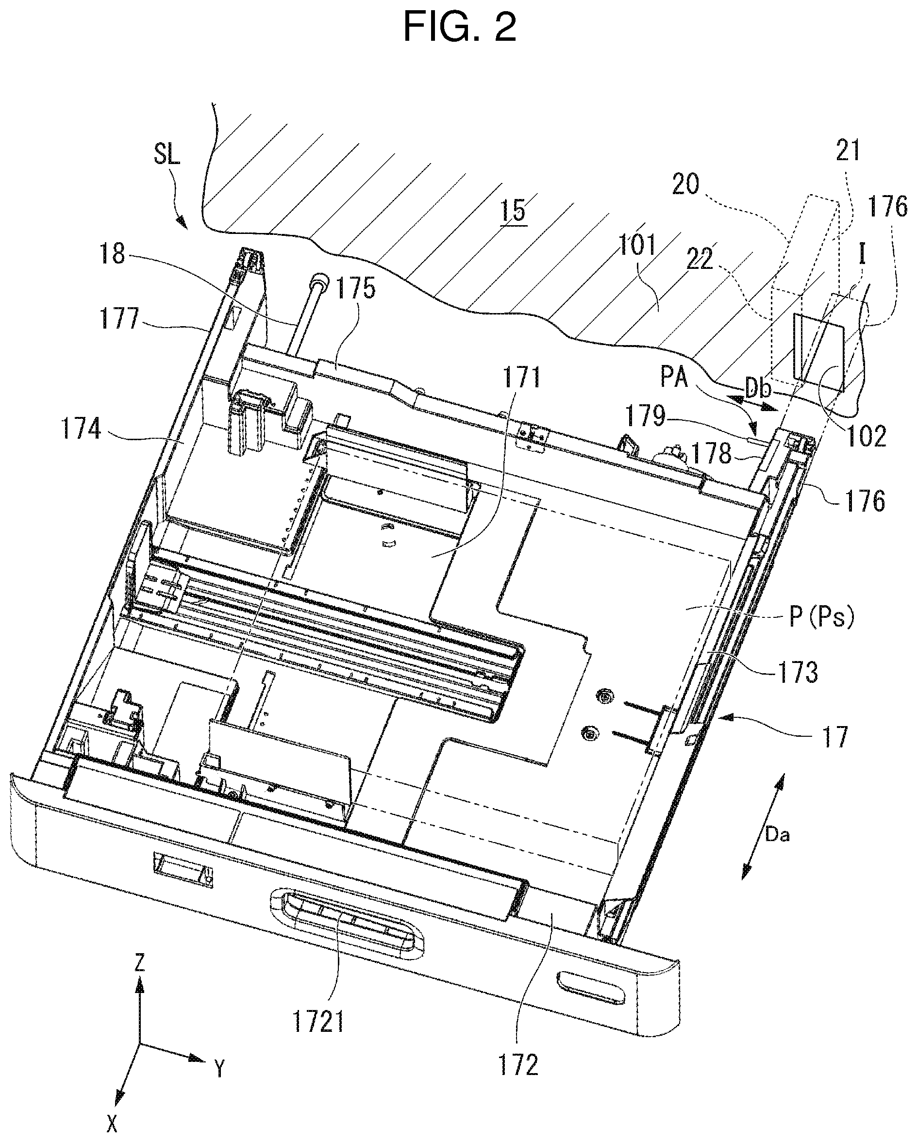 Patent US11774904 Figure 2 – Cassette drawing-in device