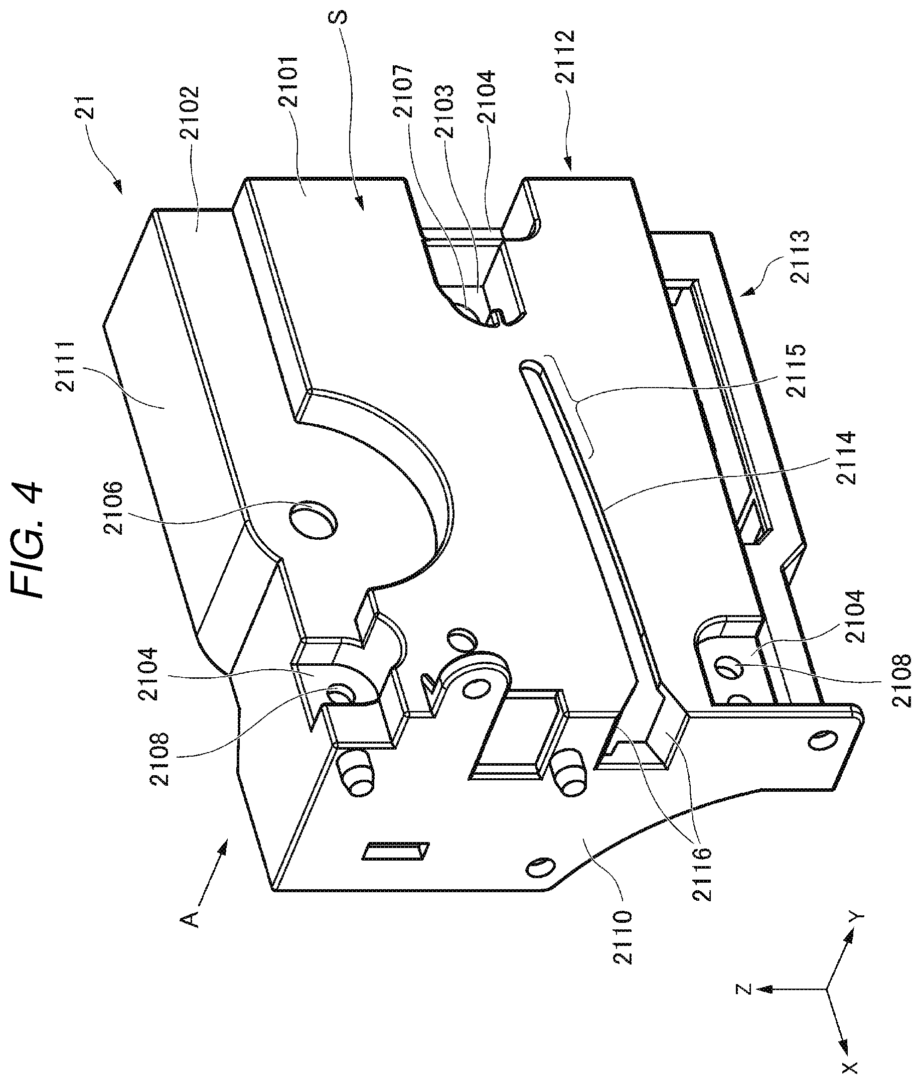 Patent US11774904 Figure 4 – Cassette drawing-in device