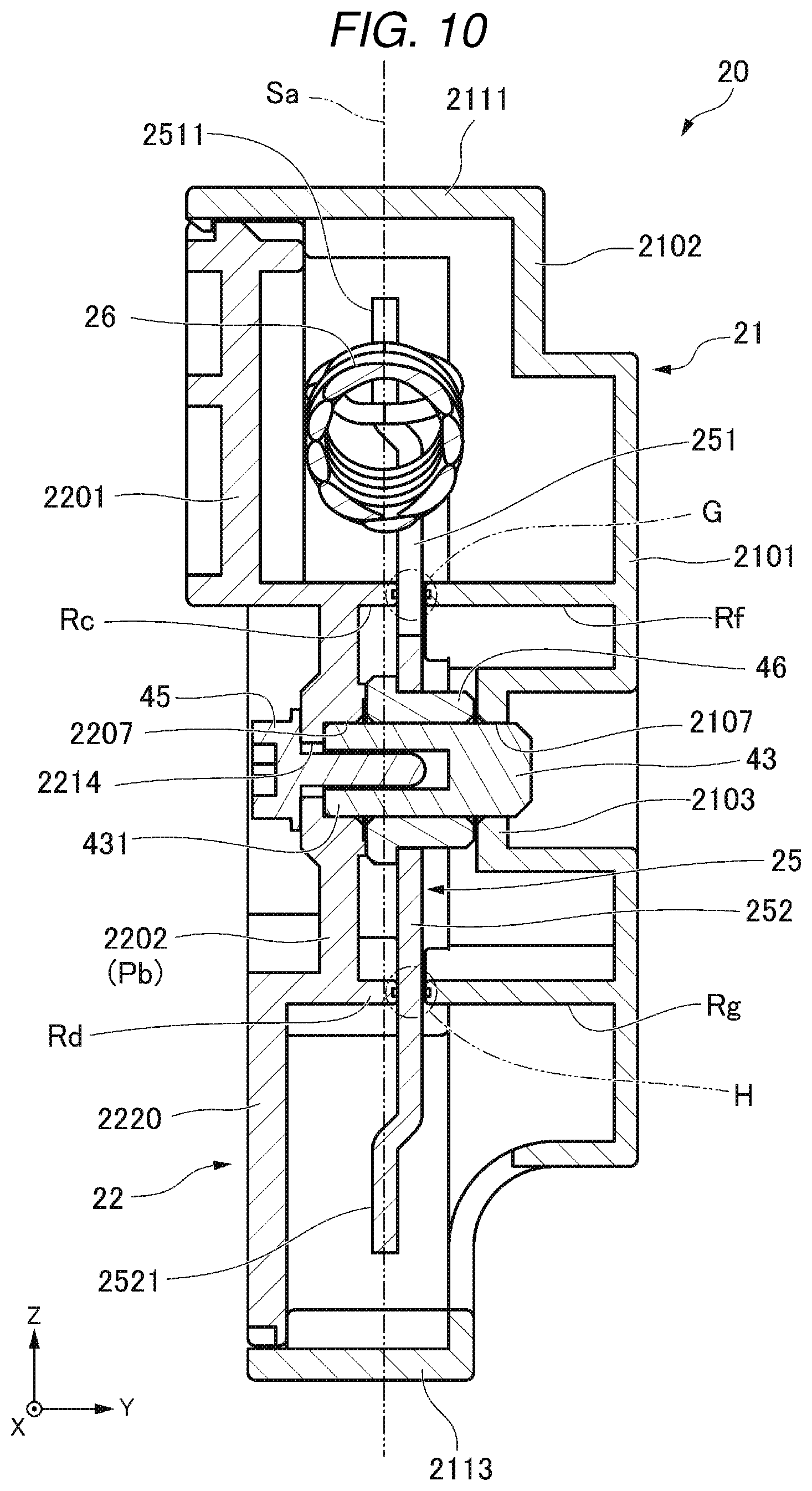 Patent US11774904 Figure 8 – Cassette drawing-in device