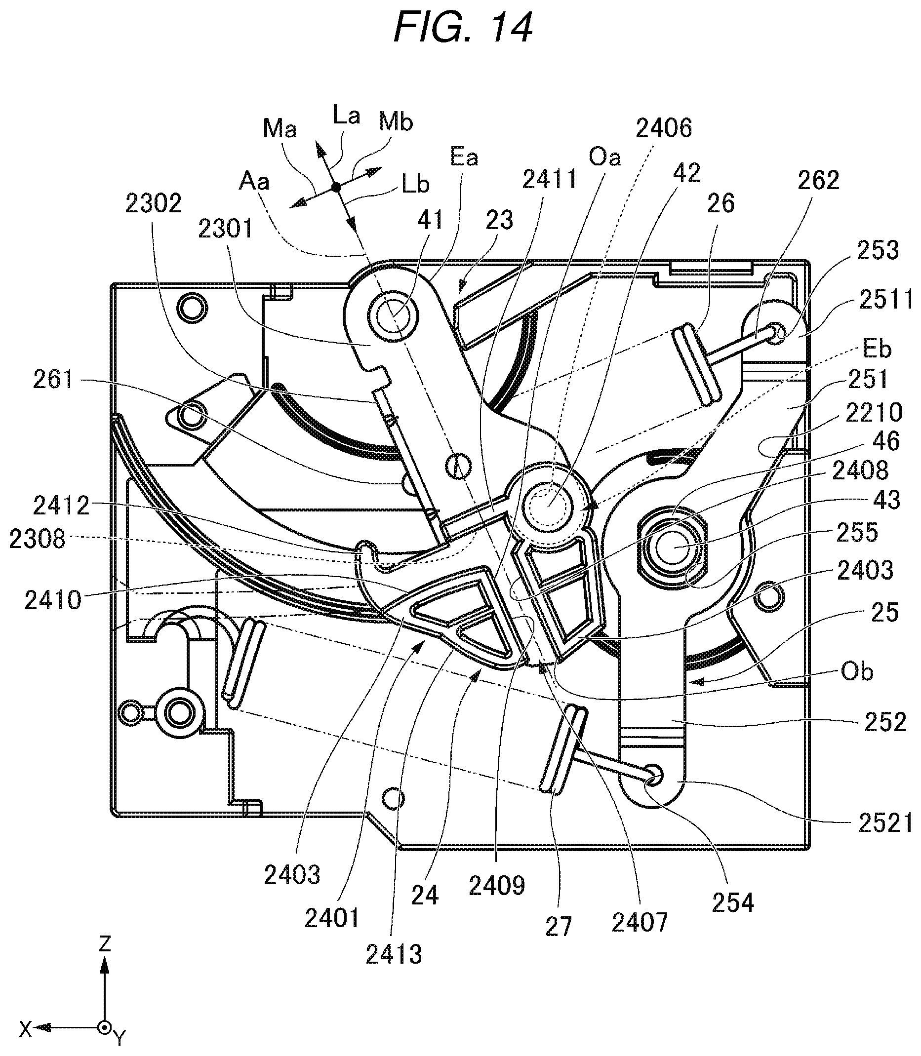 Patent US11774904 Figure 11 – Cassette drawing-in device