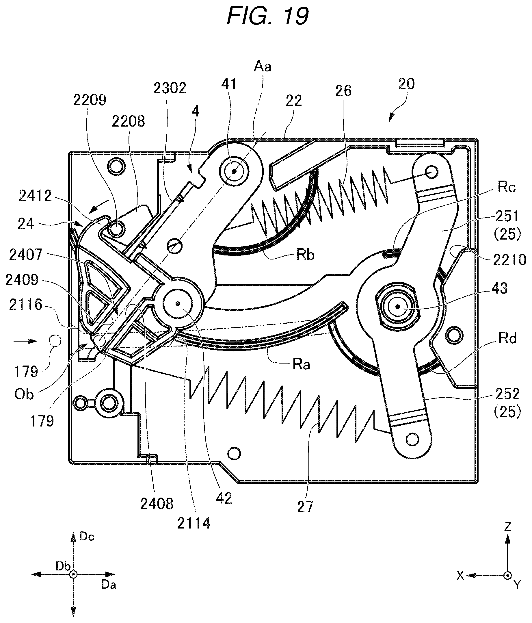 Patent US11774904 Figure 15 – Cassette drawing-in device