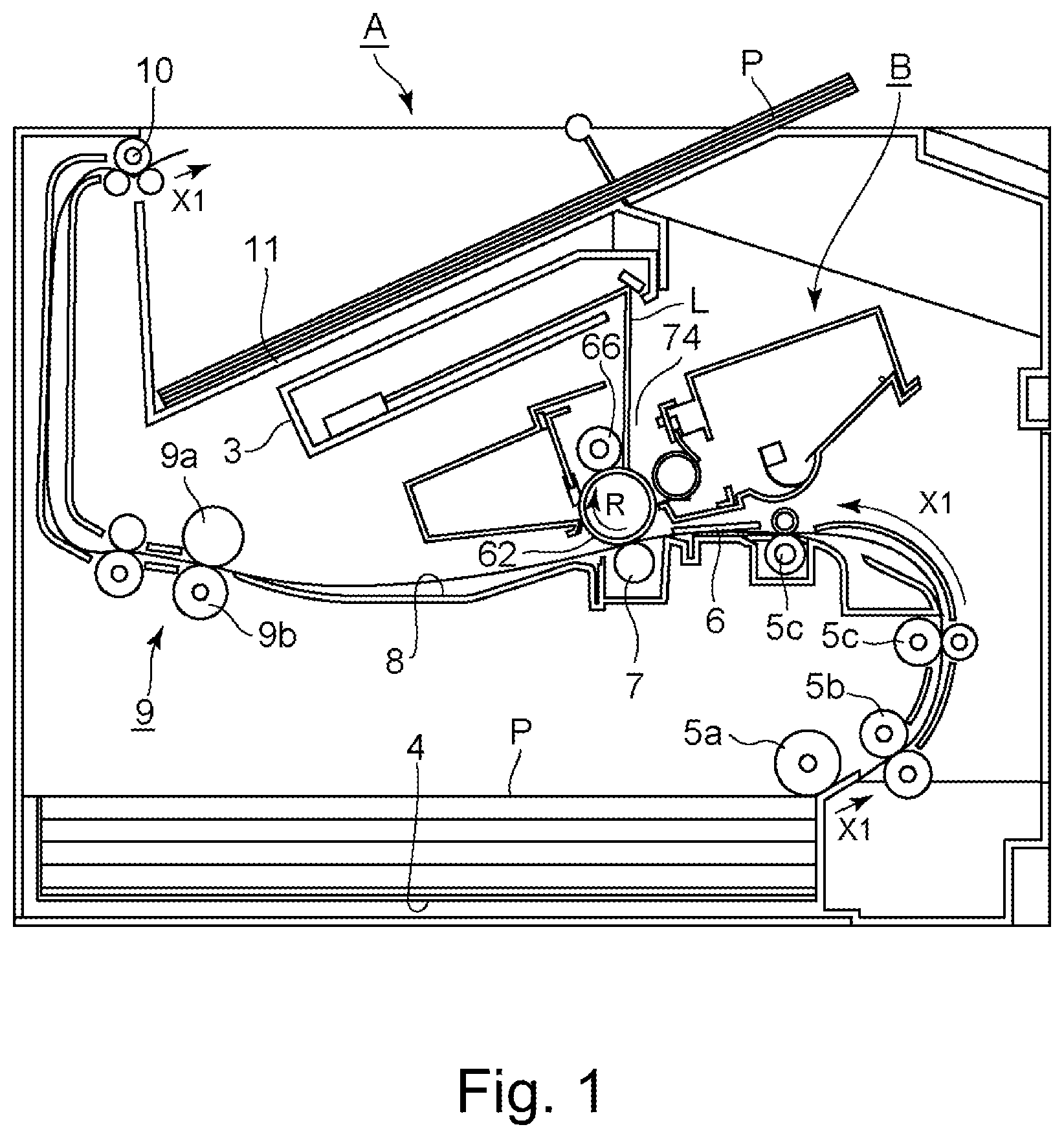 Patent US11774906 Figure 1 – Drum unit, cartridge, process cartridge and electrophotographic image forming apparatus having a coupling member and a movable member