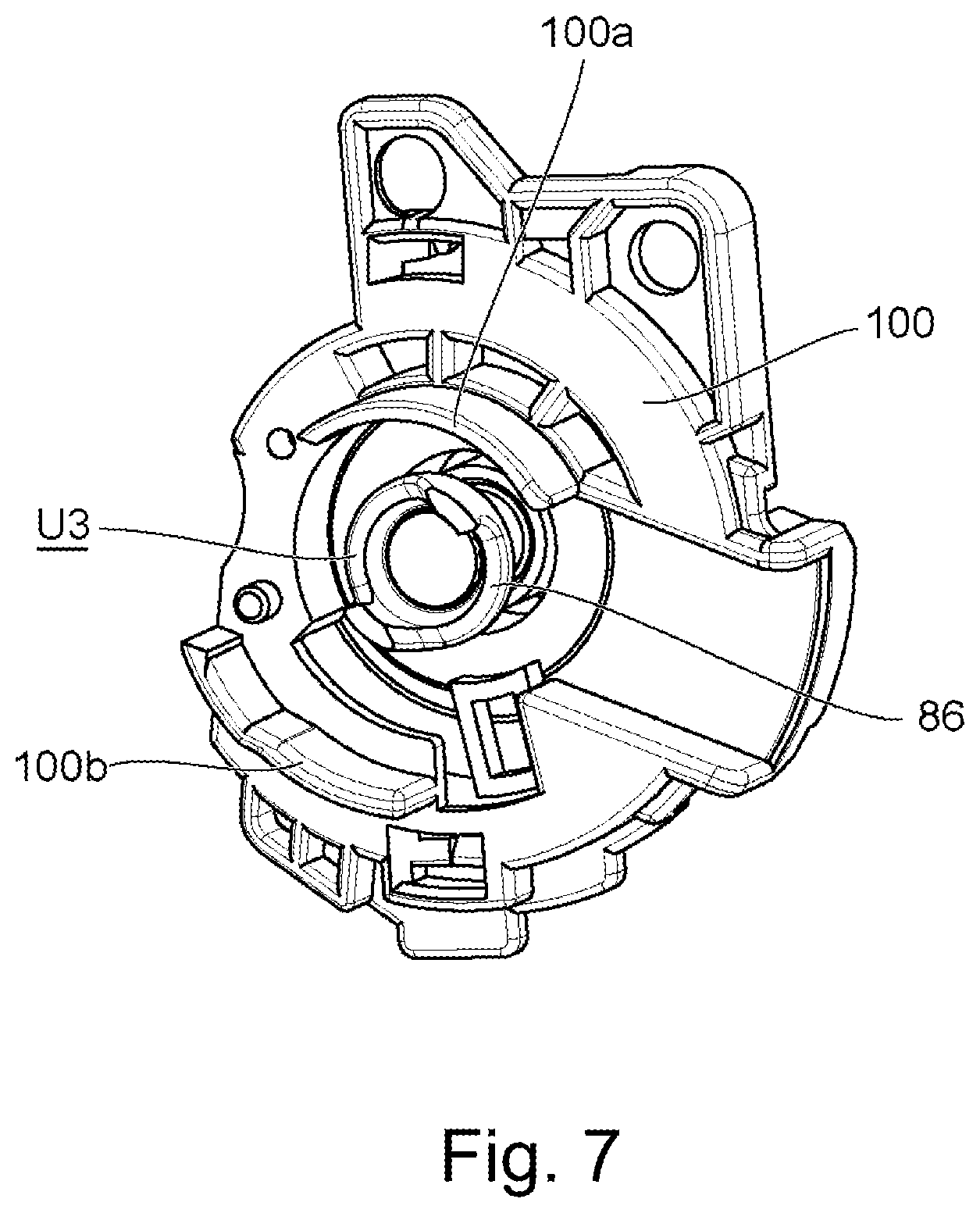 Patent US11774906 Figure 7 – Drum unit, cartridge, process cartridge and electrophotographic image forming apparatus having a coupling member and a movable member