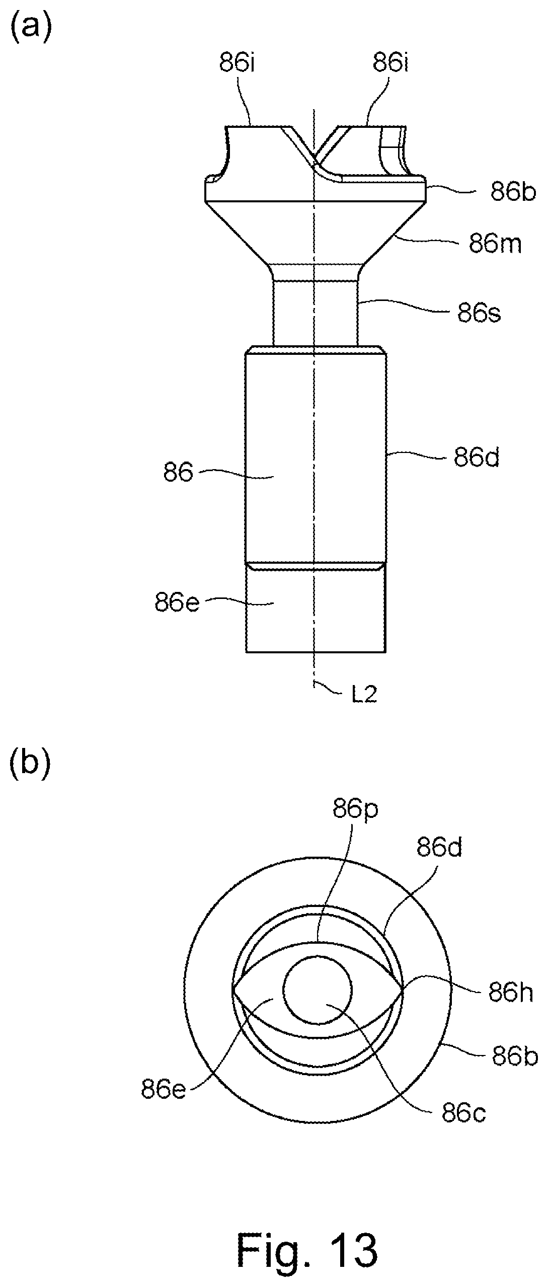 Patent US11774906 Figure 13 – Drum unit, cartridge, process cartridge and electrophotographic image forming apparatus having a coupling member and a movable member